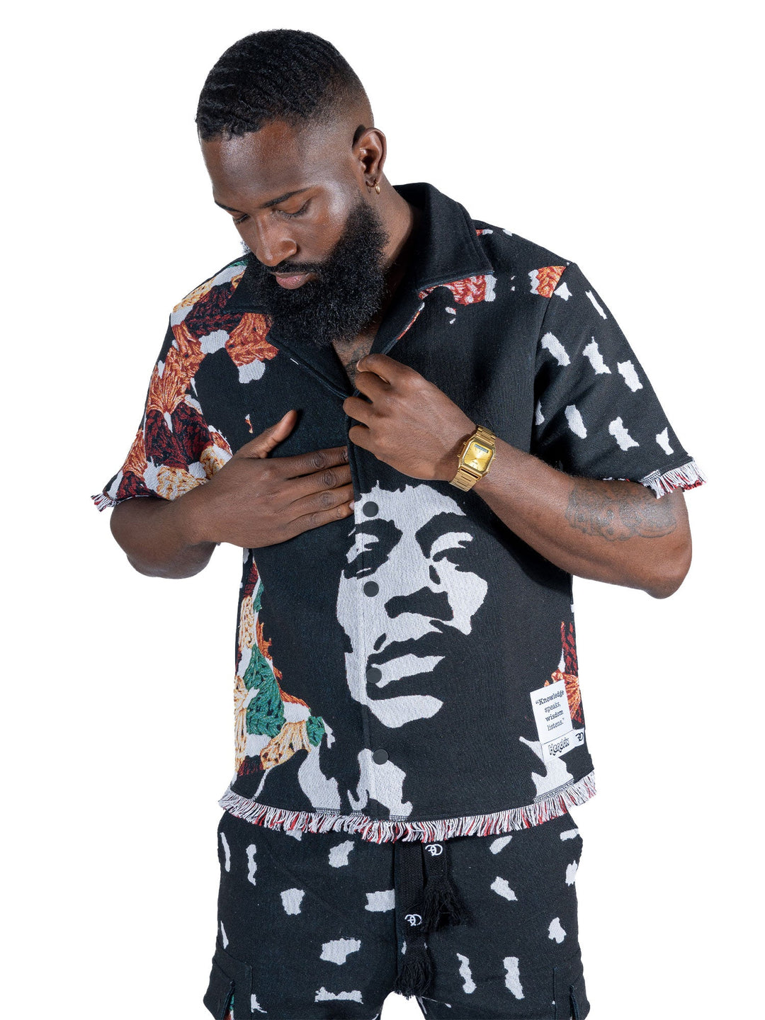 F260 The "Jimi Hendrix" Oversized Tapestry Shirt