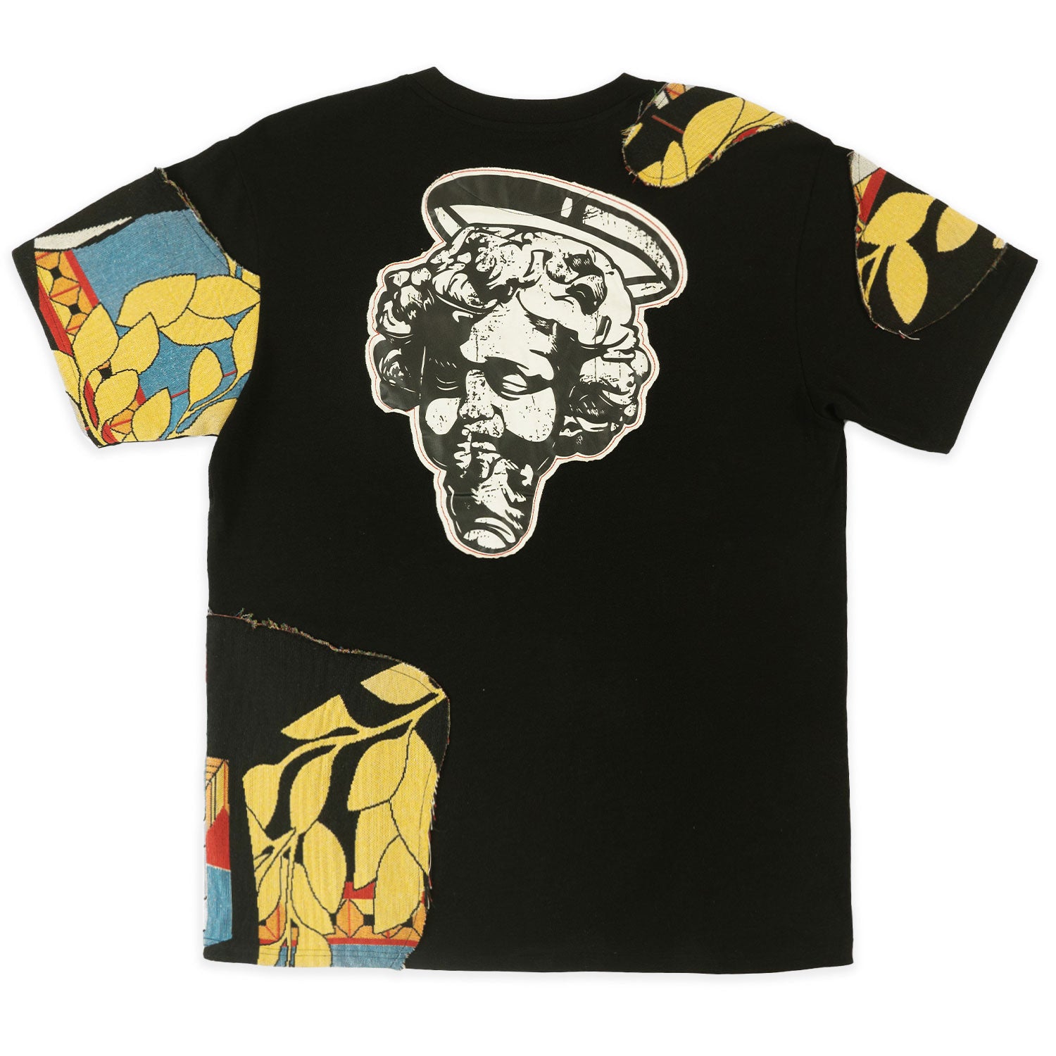 Makobi F271 The "Saint Academy" Oversized Tee in Black, view 4