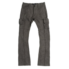 F2789 CASA DE Vegan Leather Pants - Black