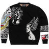 F405 Paradise Lost Knit Sweater - Black