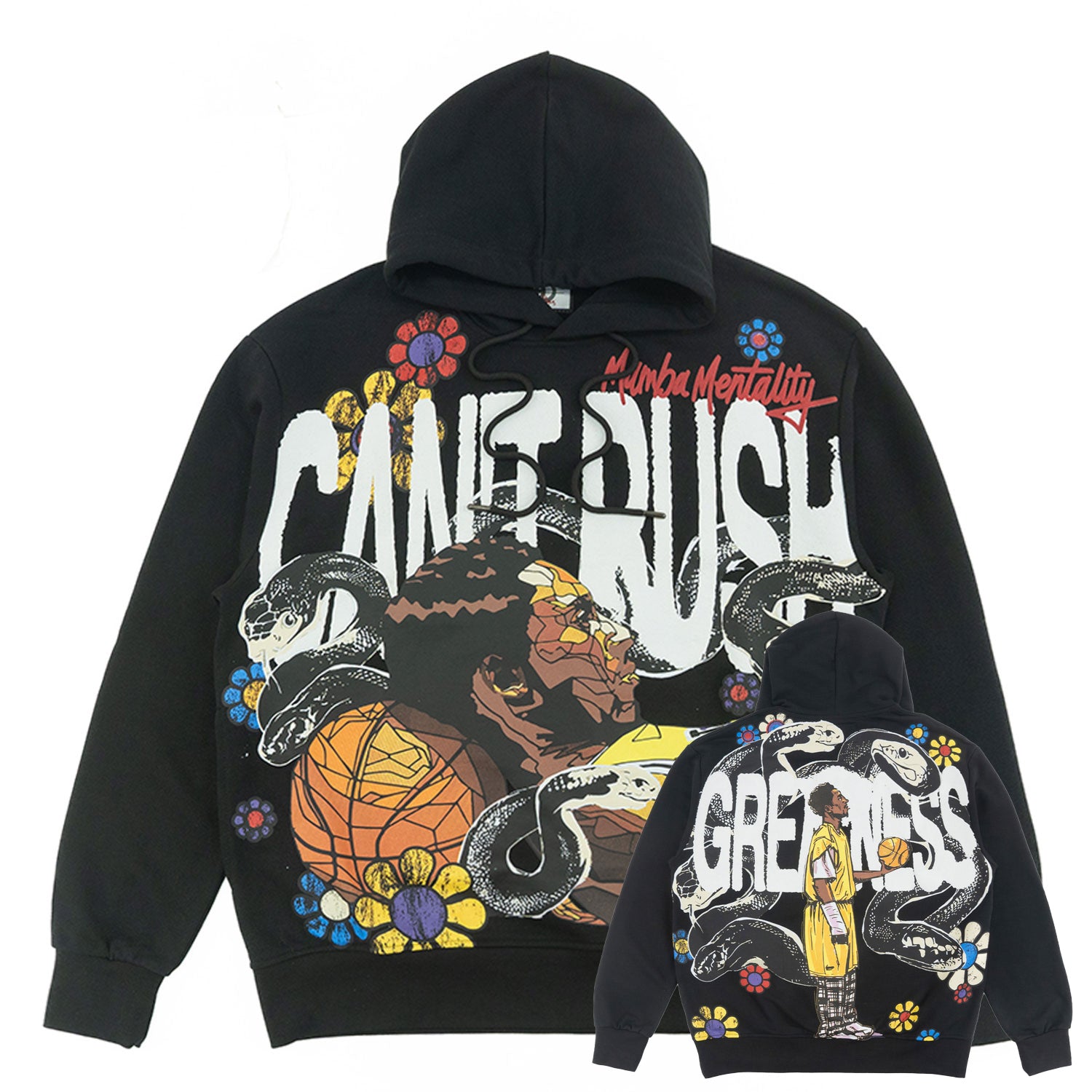 F4136 Can't Rush Greatness Pull Over Hoodie