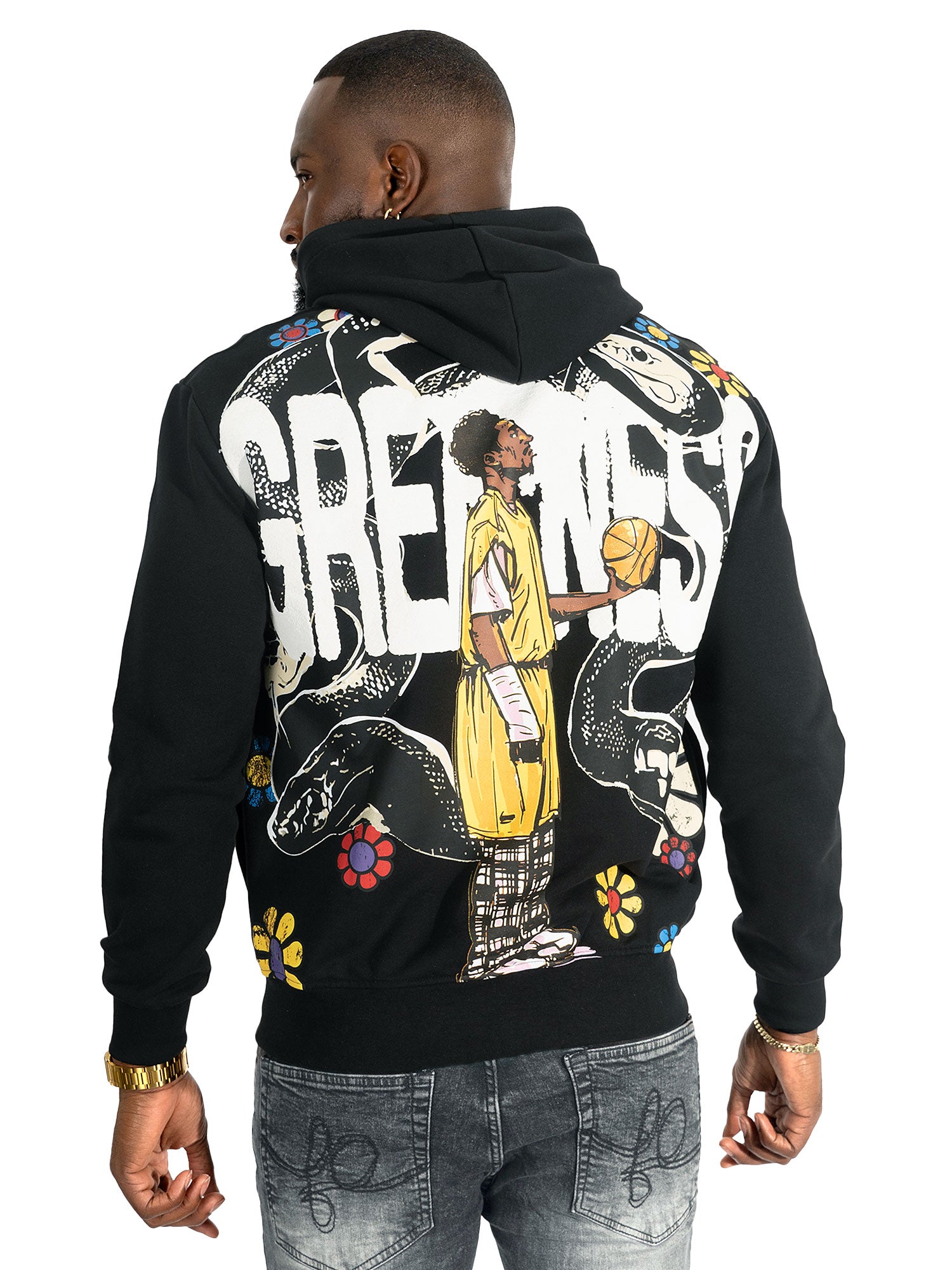 F4136 Can't Rush Greatness Pull Over Hoodie