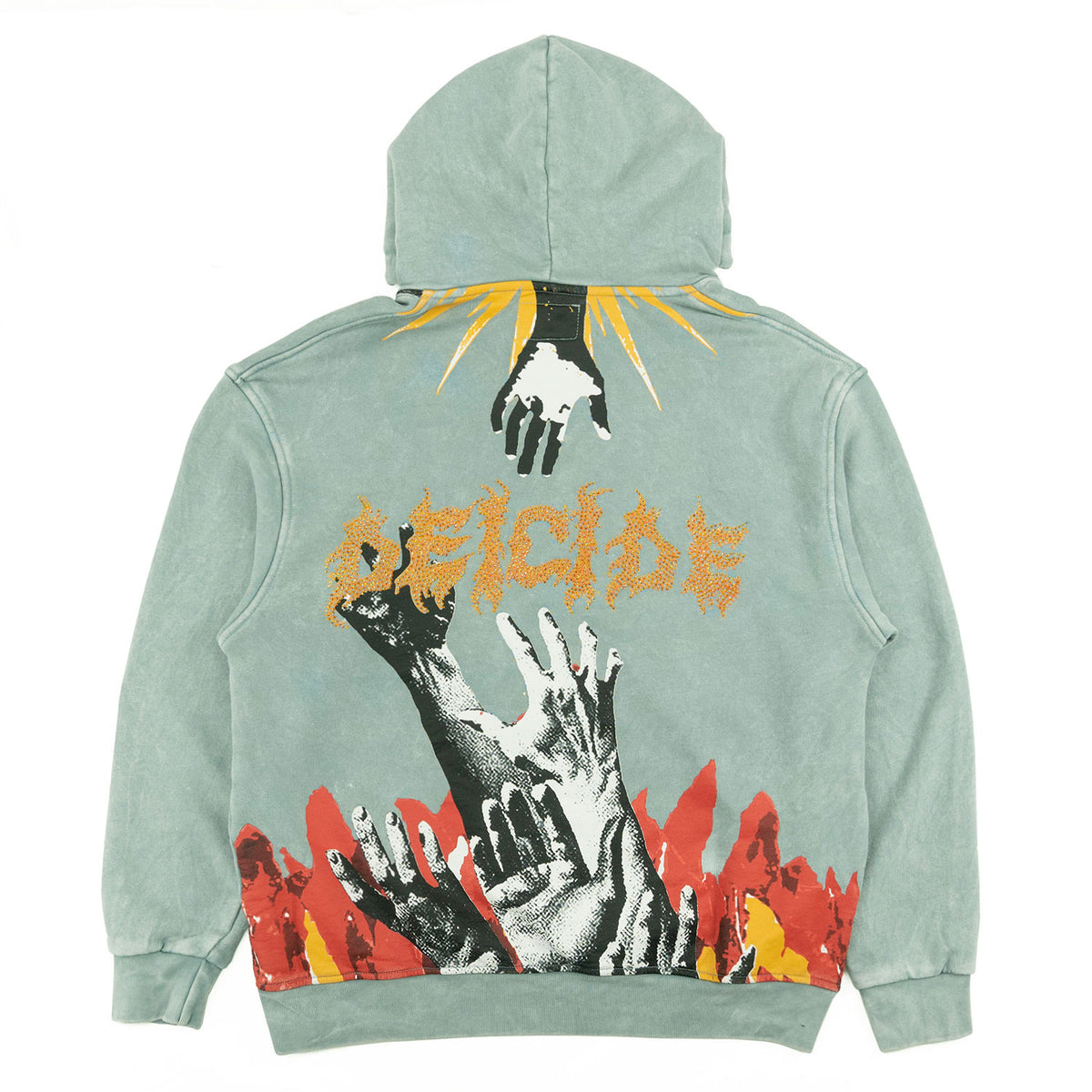 F4171 Heaven Pull Over Hoodie - Gray