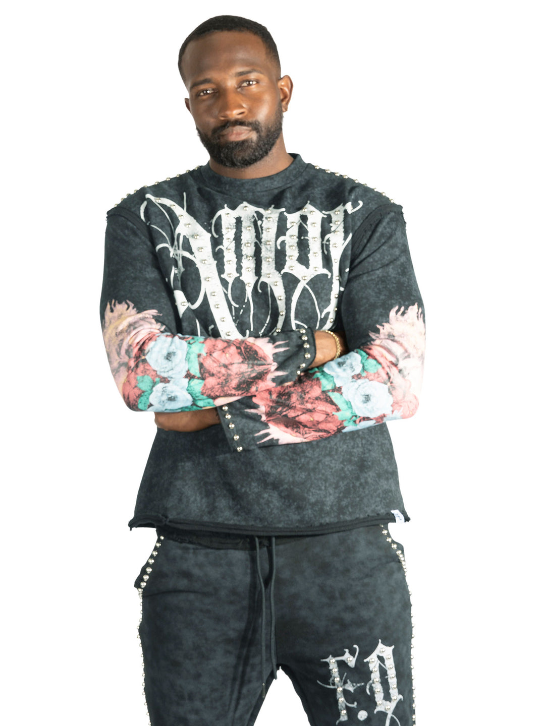 ست هودی تله و صحرایی F5725 - مشکی