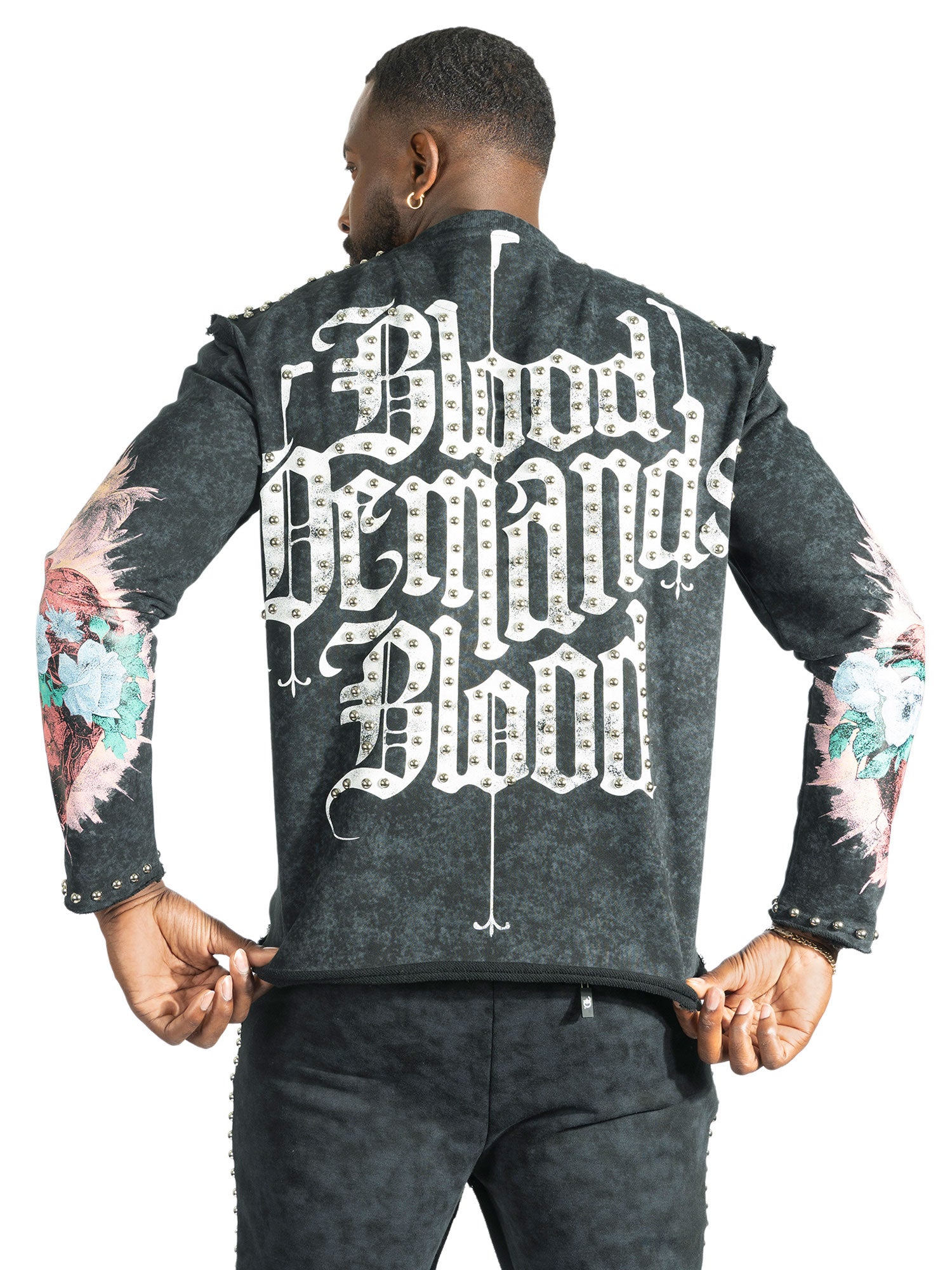 Set | F4226 Amor Jogging Set - Black