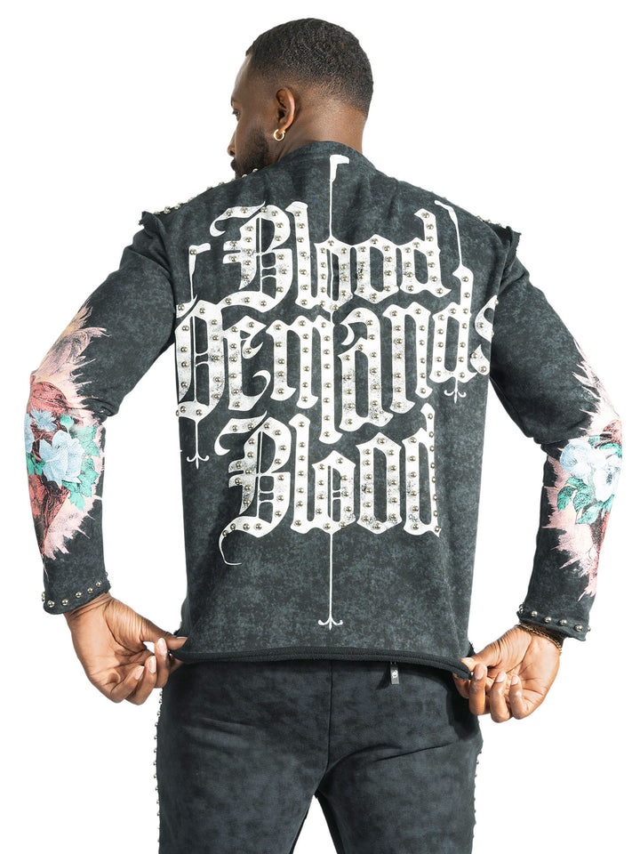 ست هودی تله و صحرایی F5725 - مشکی