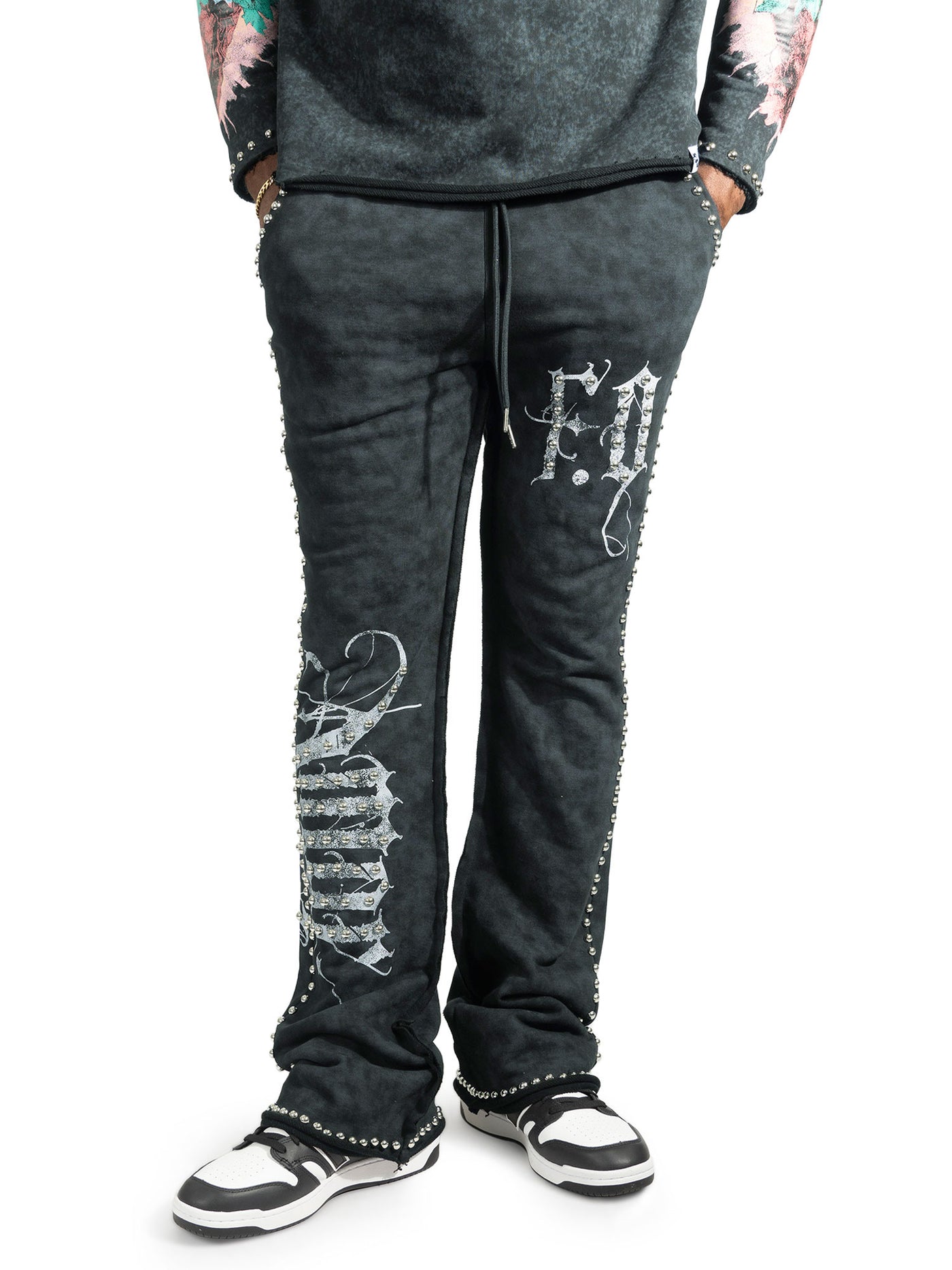 Set | F4226 Amor Jogging Set - Black