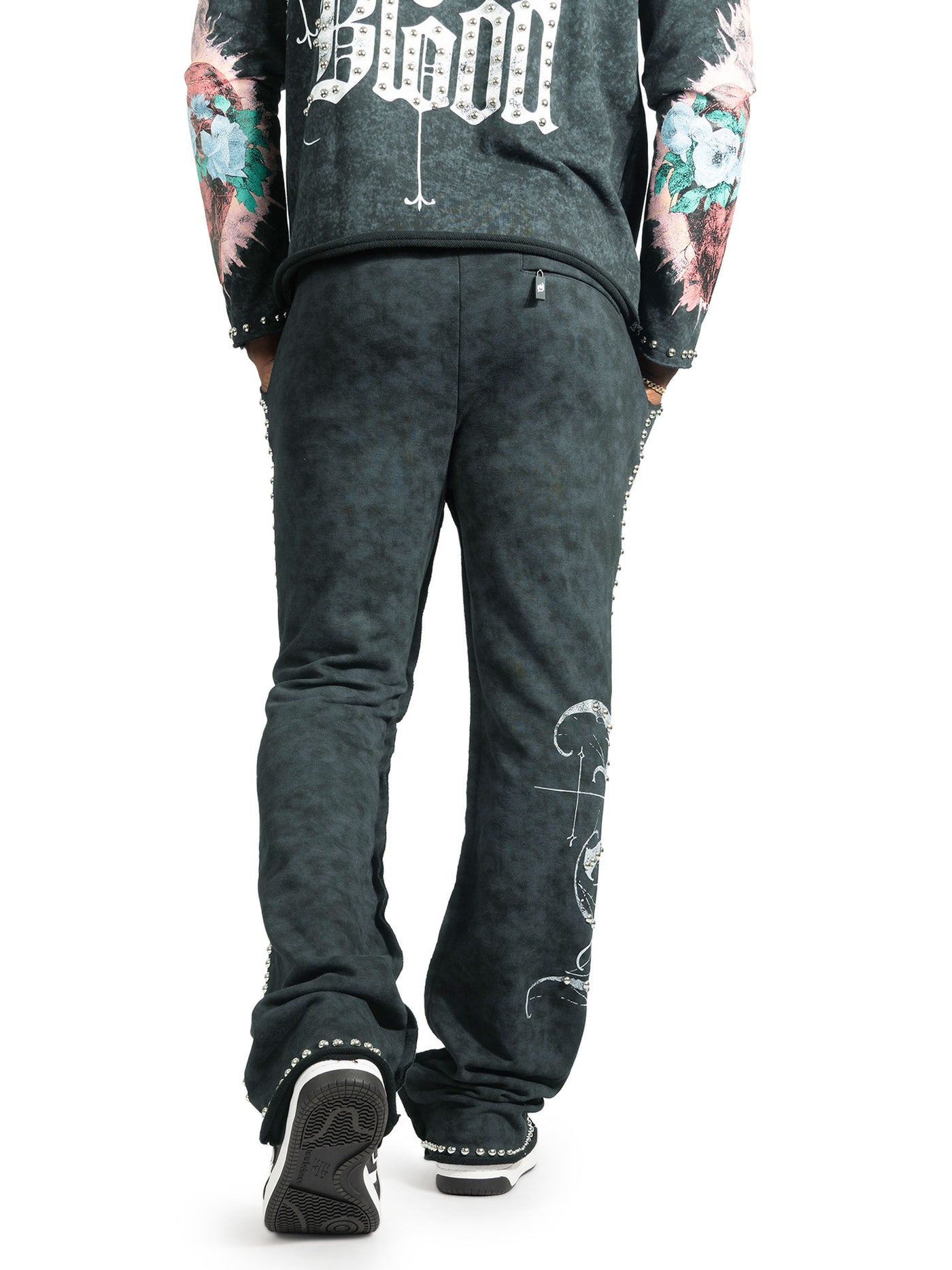 Set | F4226 Amor Jogging Set - Black