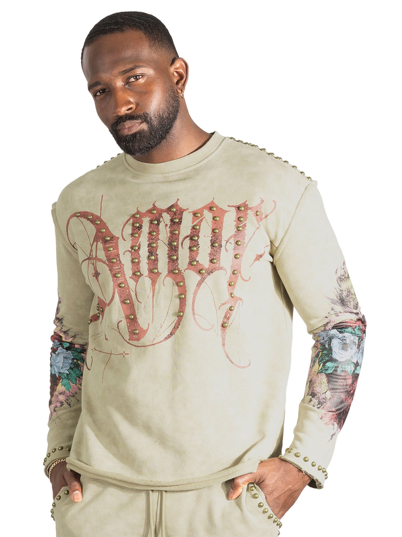 Set | F4226 Amor Jogging Set - KHAKI