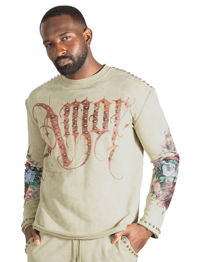 Set | F4226 Amor Jogging Set - KHAKI