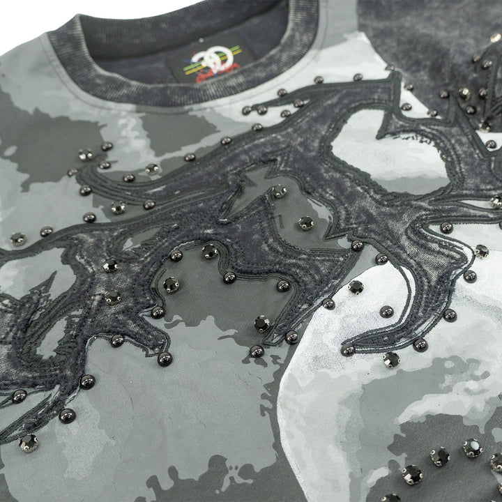 Sweatshirt|F4357 Heartless Crewneck - Black