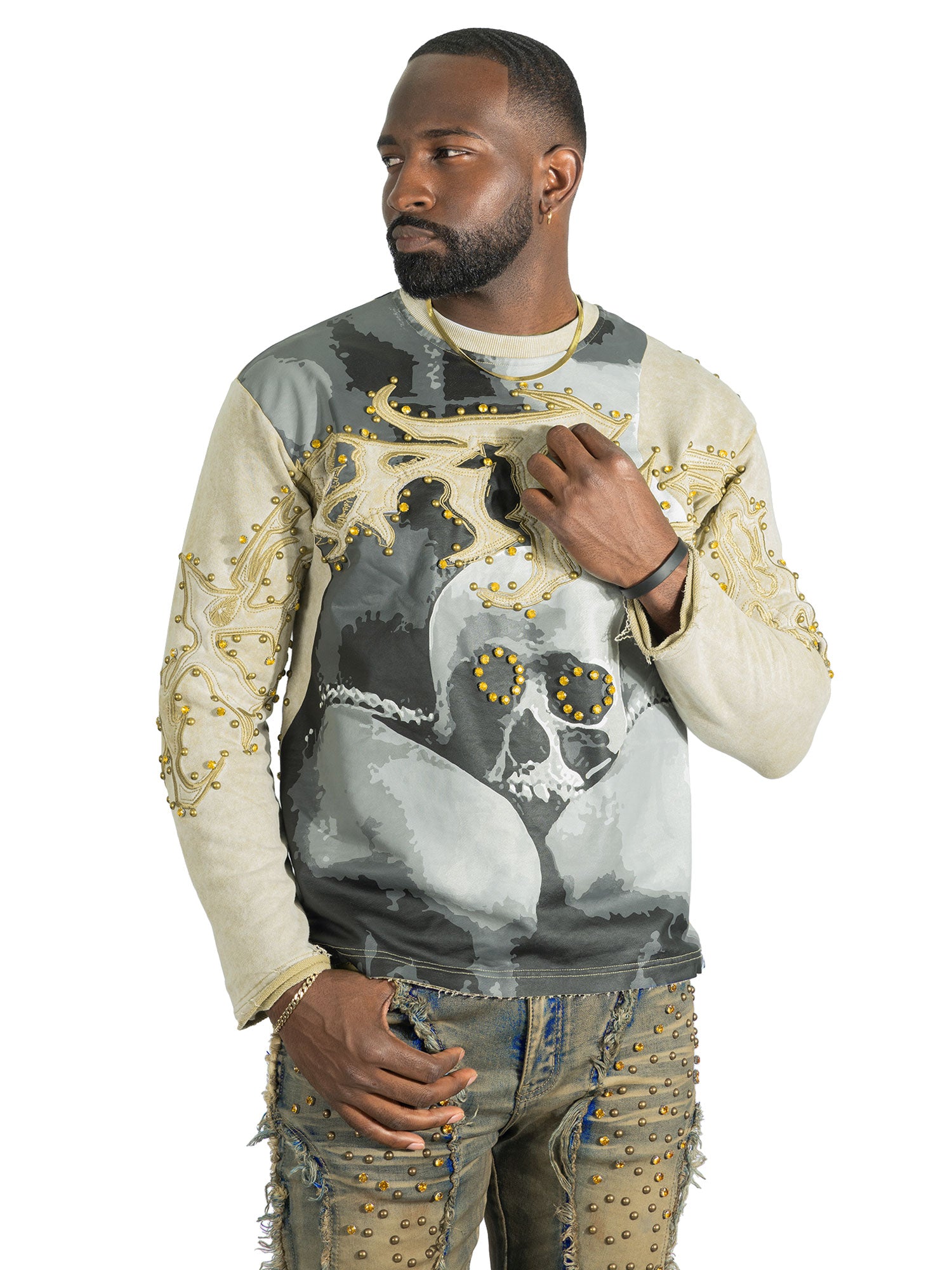 F4357 Heartless Crewneck - Mocha