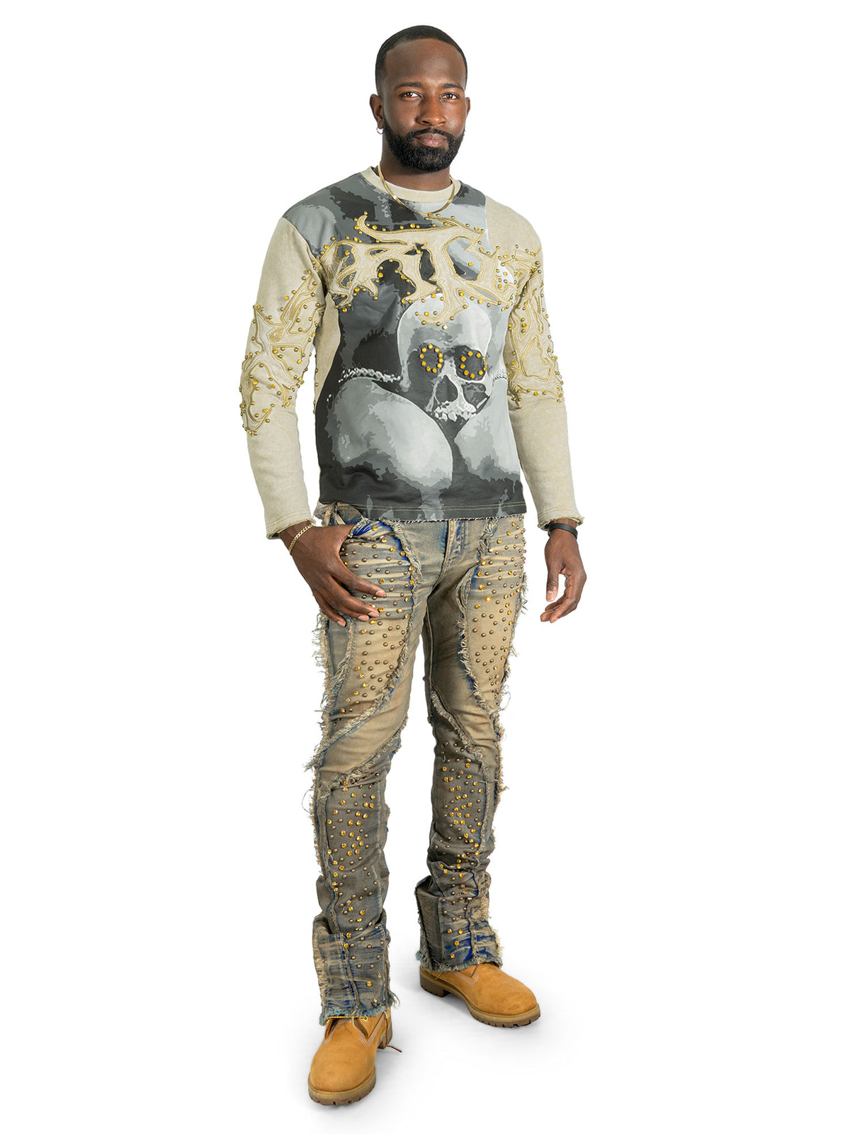 F4357 Heartless Crewneck - Mocha