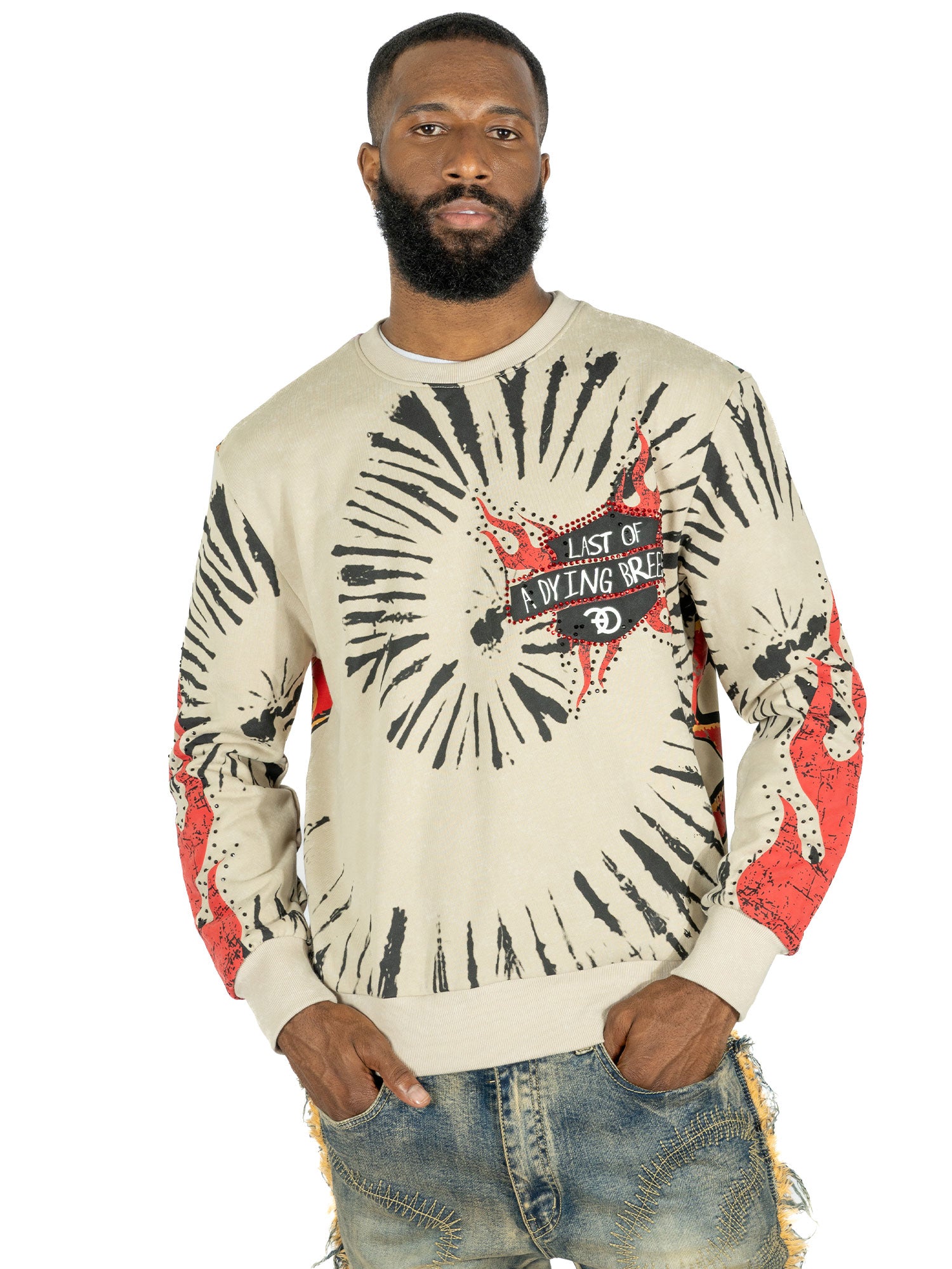 F4360 Dying Breed Crewneck Sweatshirt - Oat