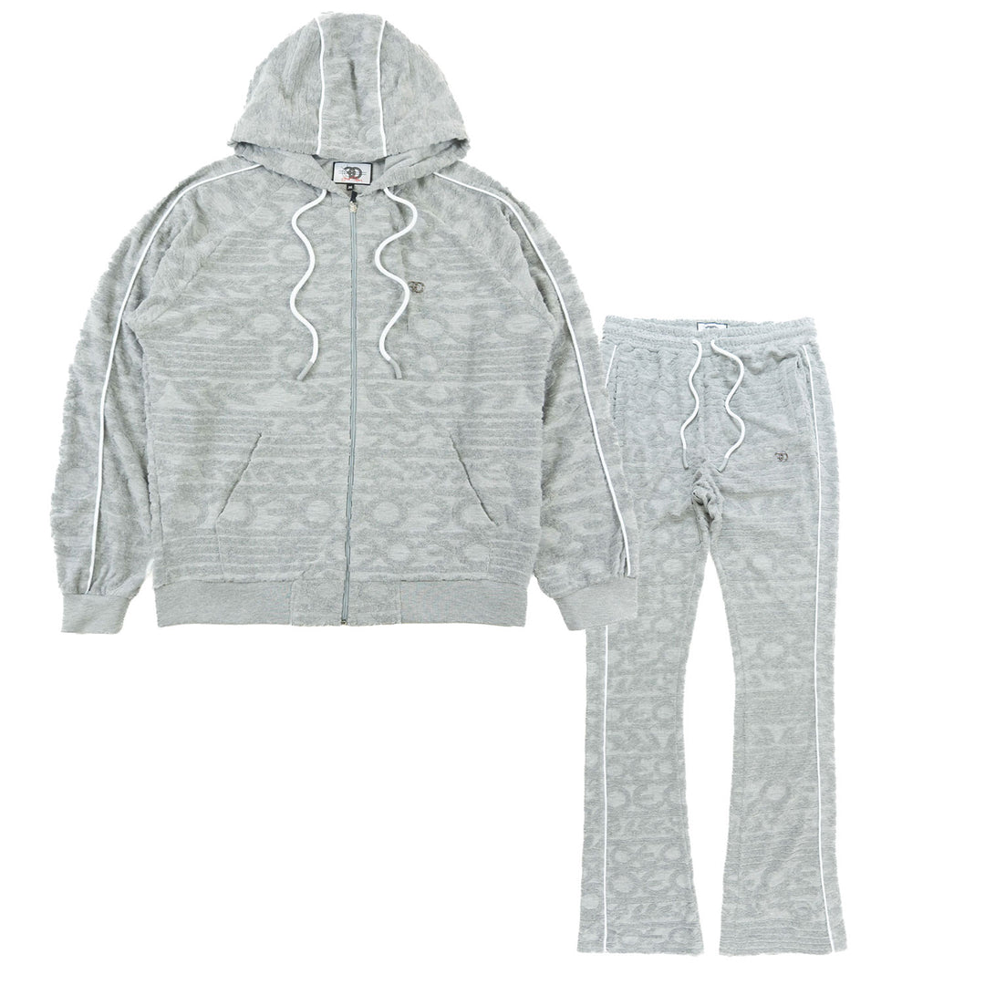 ست هودی تله و صحرایی F5725 - مشکی