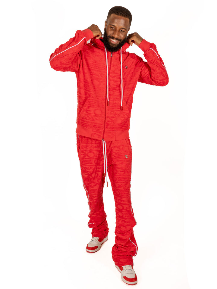 ست هودی تله و صحرایی F5725 - مشکی