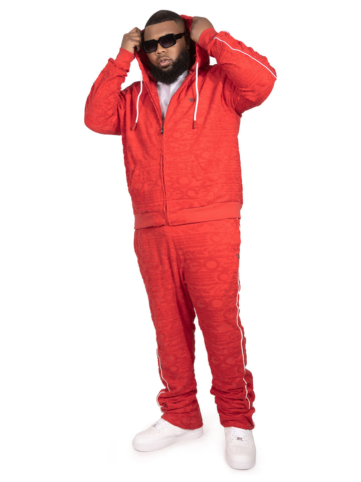 ست هودی تله و صحرایی F5725 - مشکی