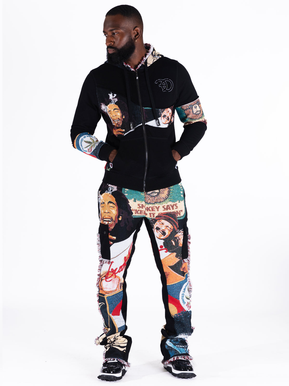 F5159 Frost Blow Hoodie - Black
