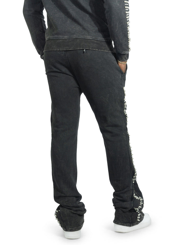 F5725 Frost Pakute &amp; Aaye Hoodie Ṣeto - Dudu