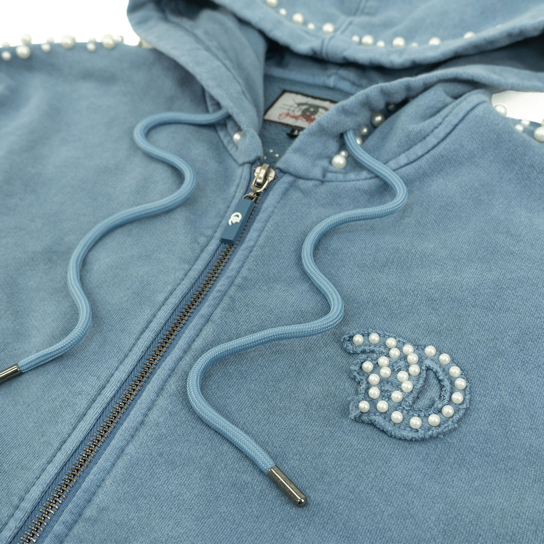 Set | F5245 Blind Faith Hoodie Set - Blue