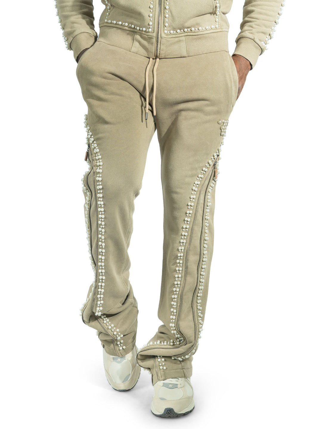 Set | F5245 Blind Faith Hoodie Set - Mocha