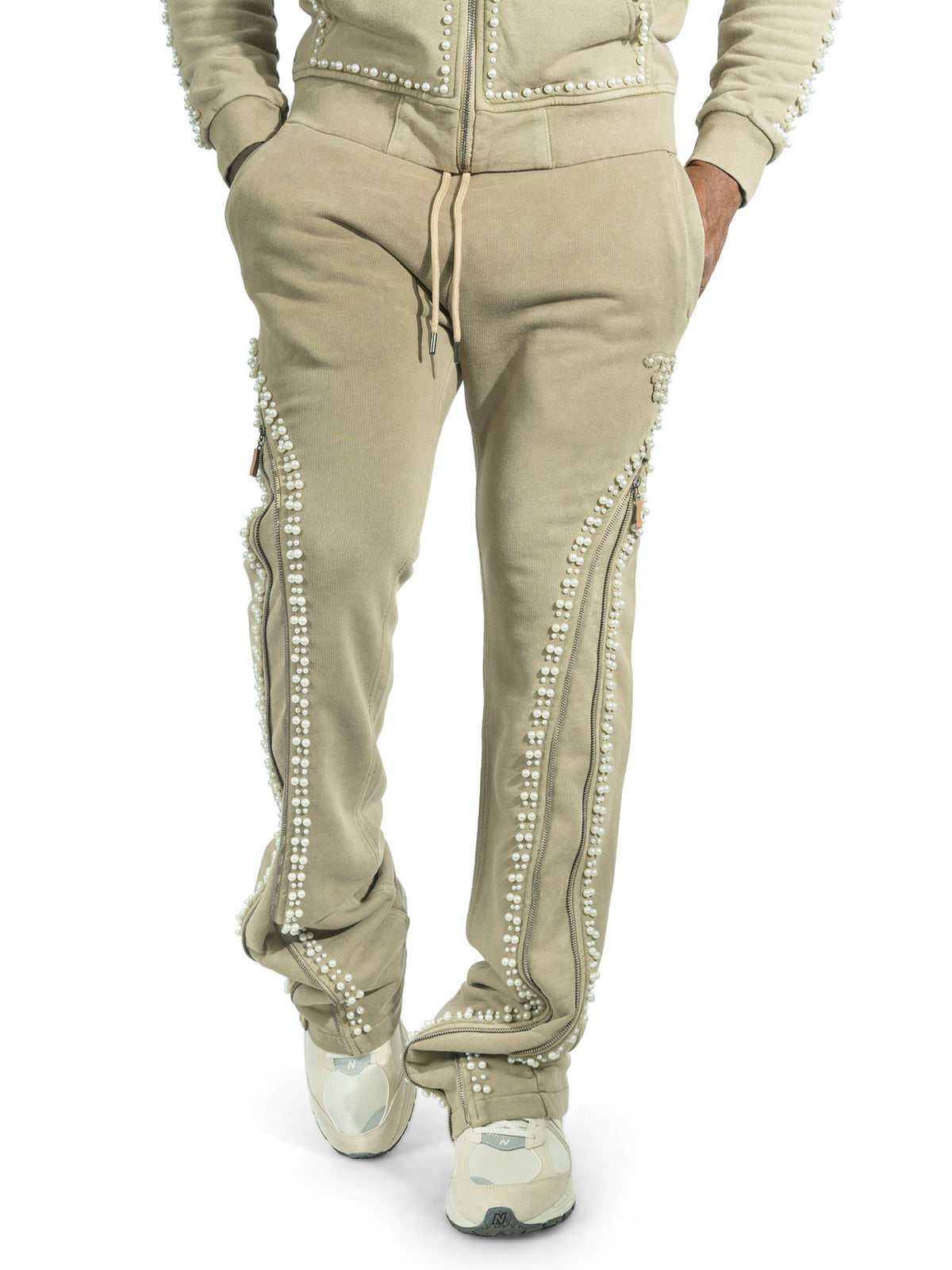 F5245 Blind Faith Hoodie Set - Mocha