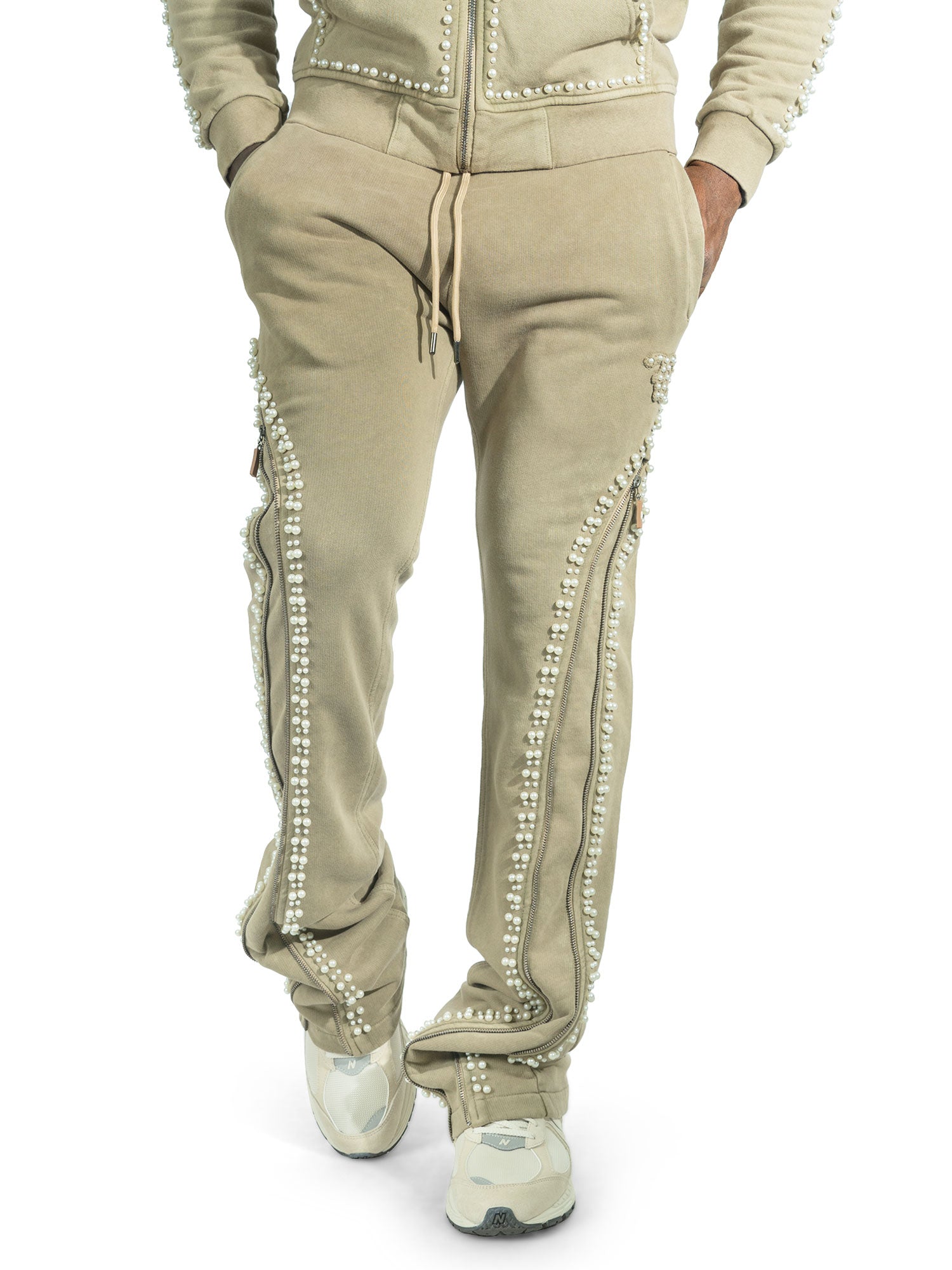 F5245 Blind Faith Hoodie Set - Mocha