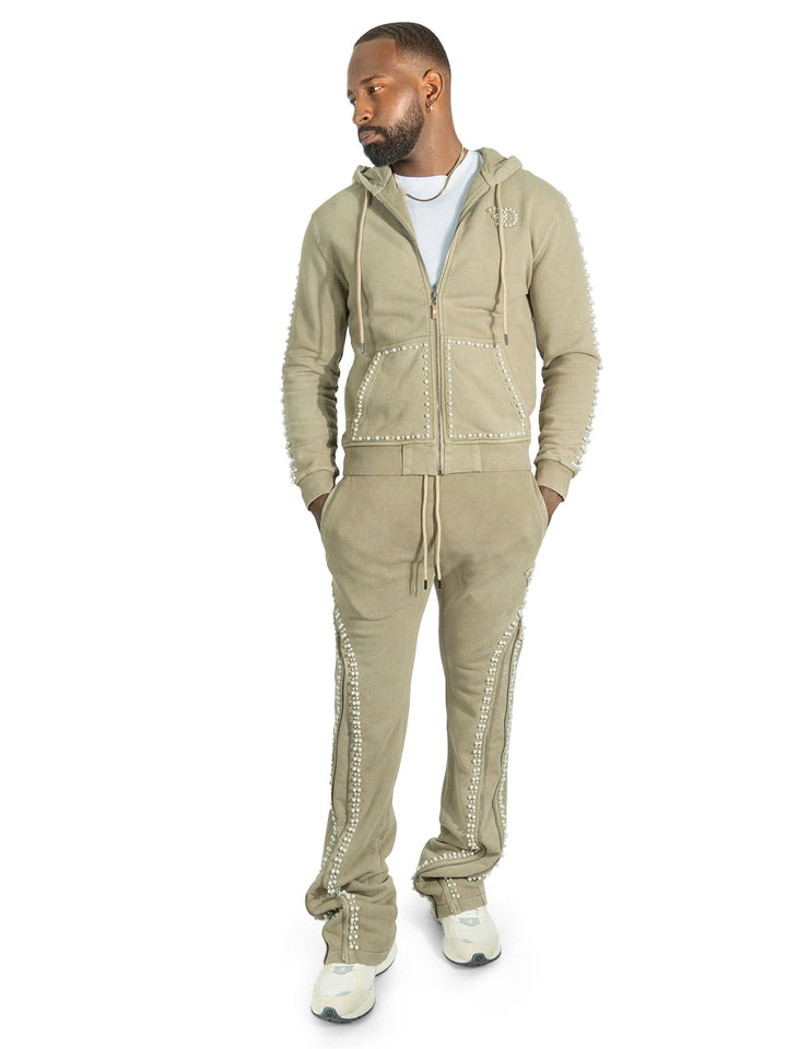 Set | F5245 Blind Faith Hoodie Set - Mocha