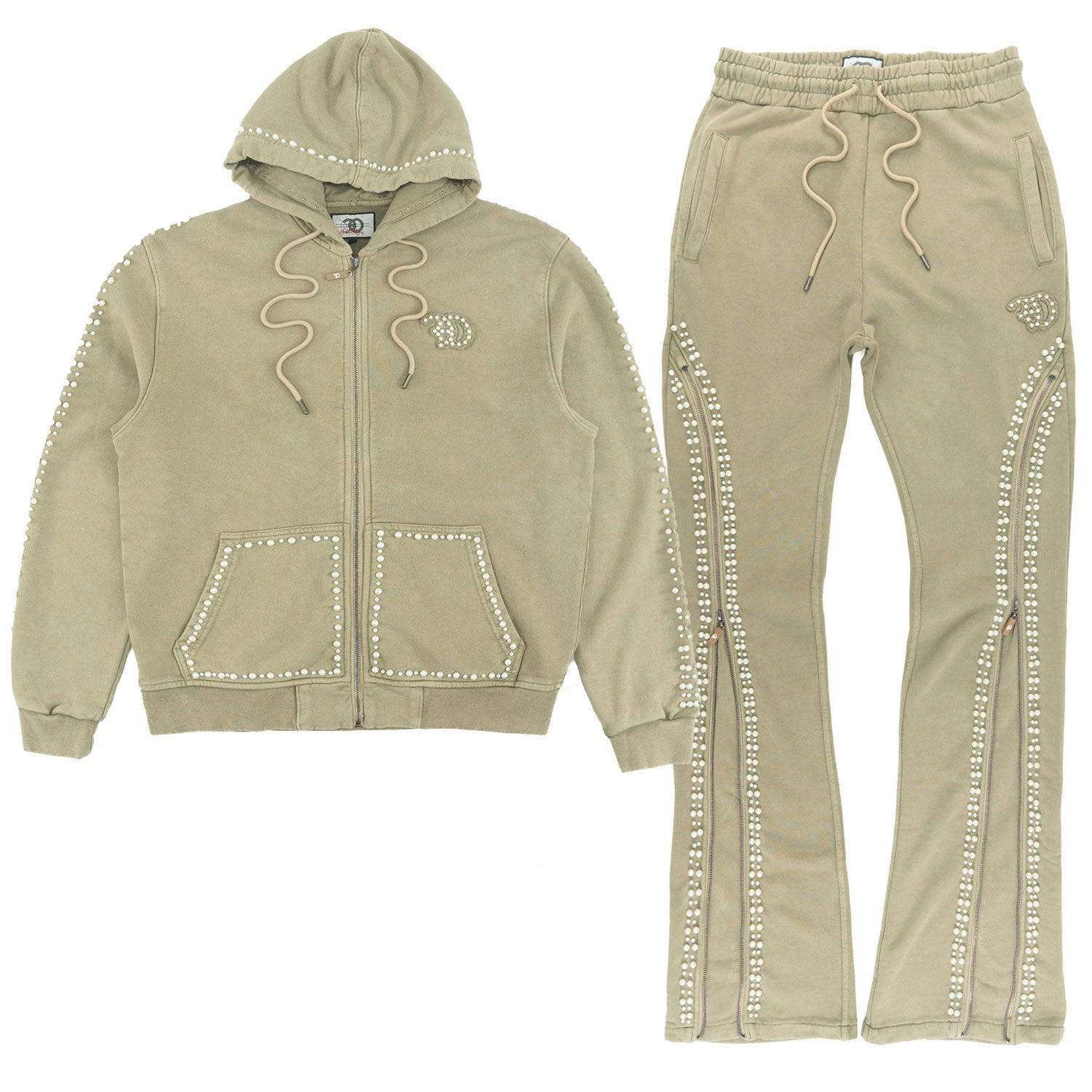 F5245 Blind Faith Hoodie Set - Mocha