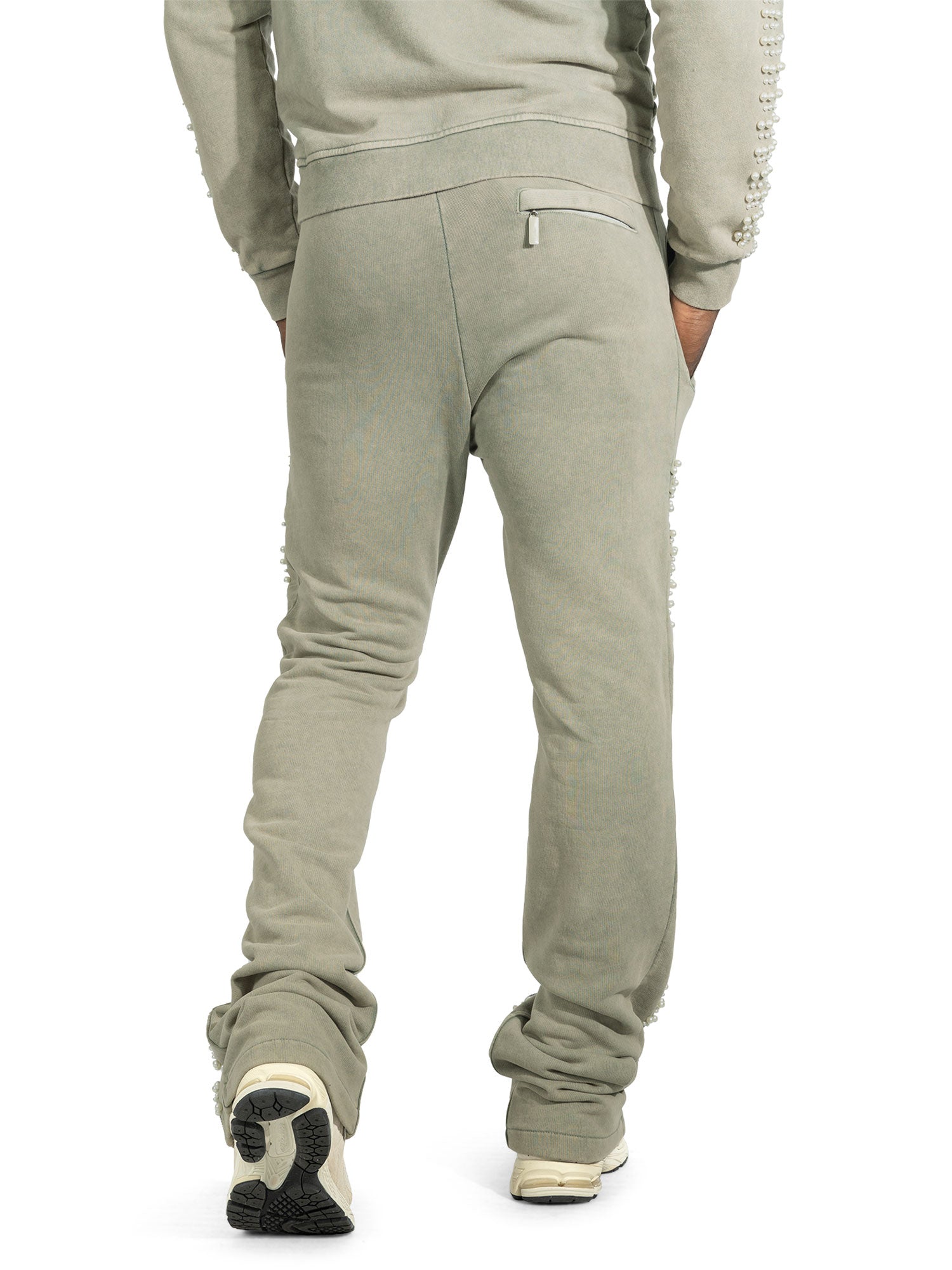 F5725 Frost Pakute &amp; Aaye Hoodie Ṣeto - Dudu