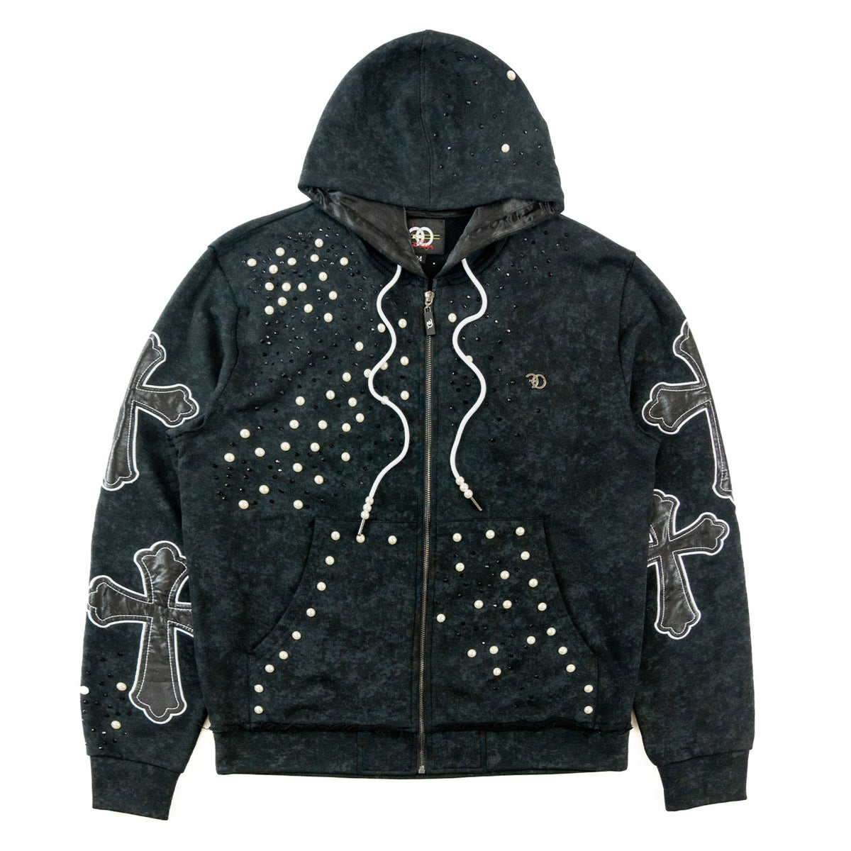 F5710 Loyalty Zip-up Set - Black