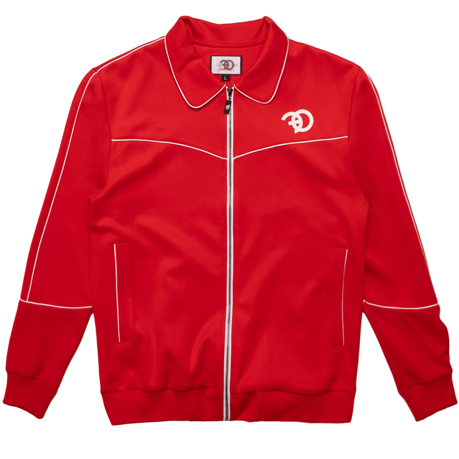 F5770 Romo Track Jacket - Red – Makobi Jeans USA