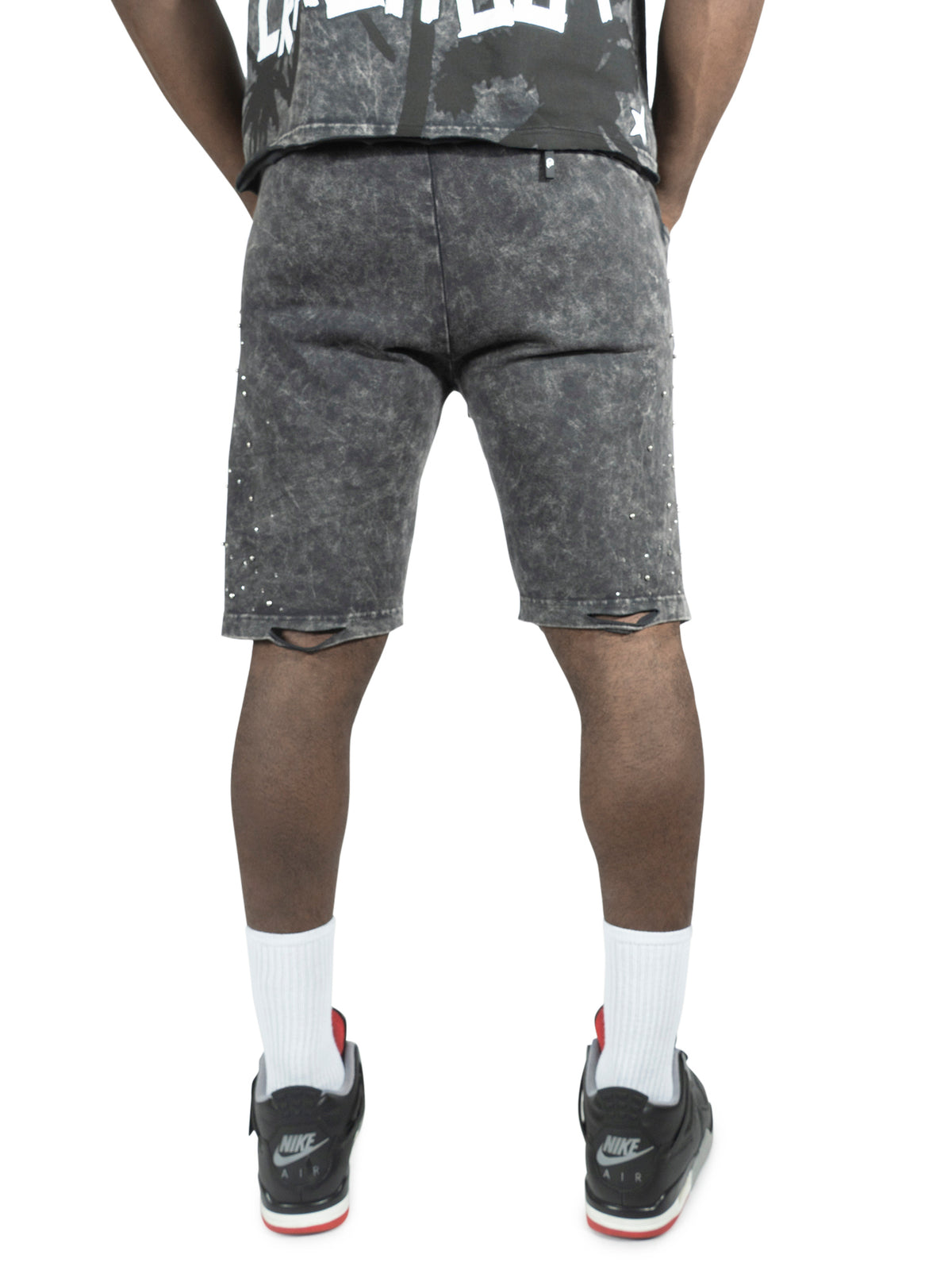 F616 Nuovo Reesh Shorts - Black