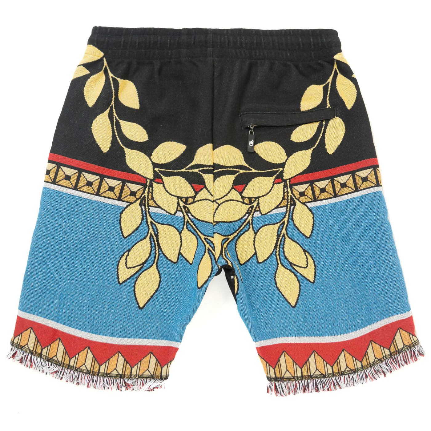 F617 The Saint Tapestry Shorts - Black