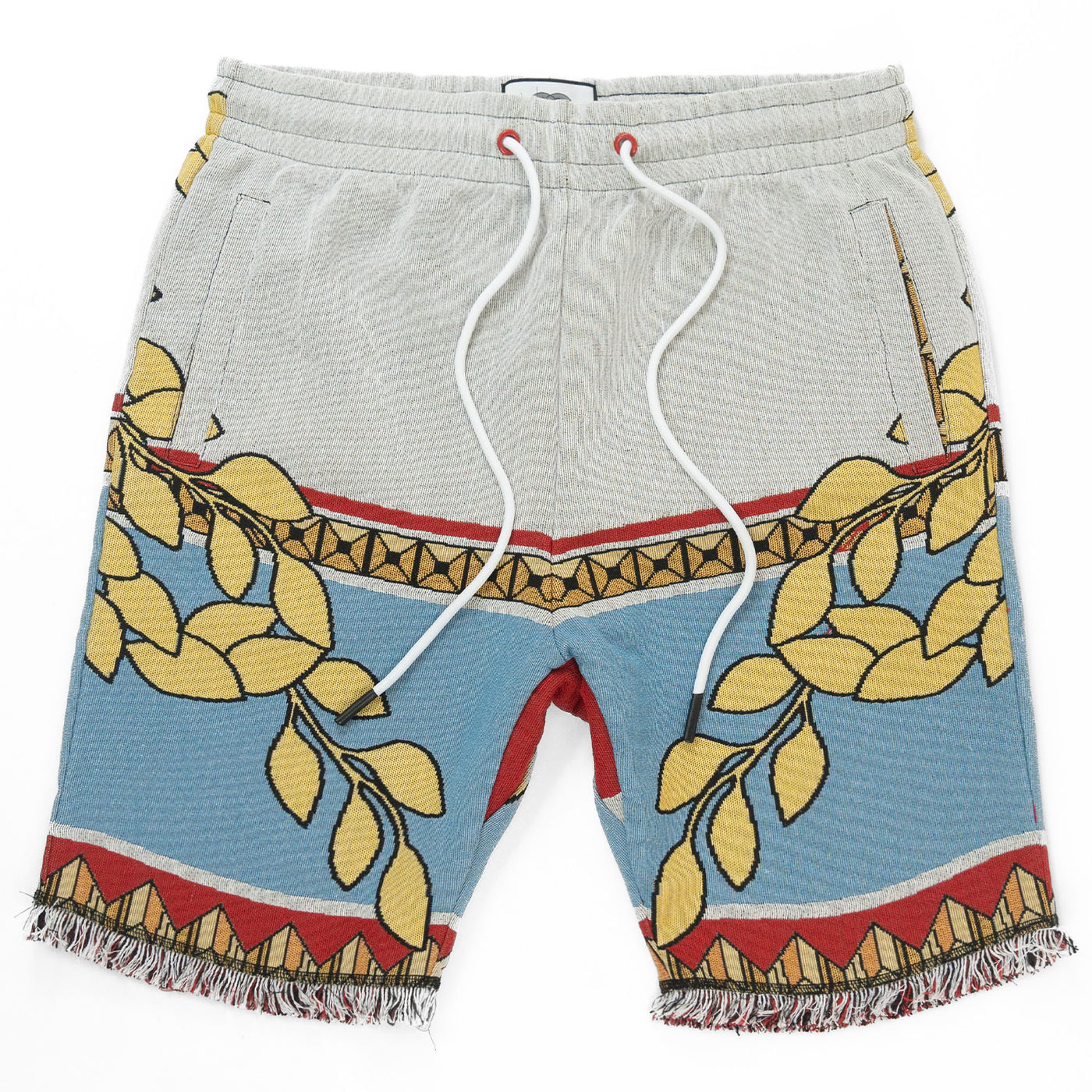 F617 The Saint Tapestry Shorts - White