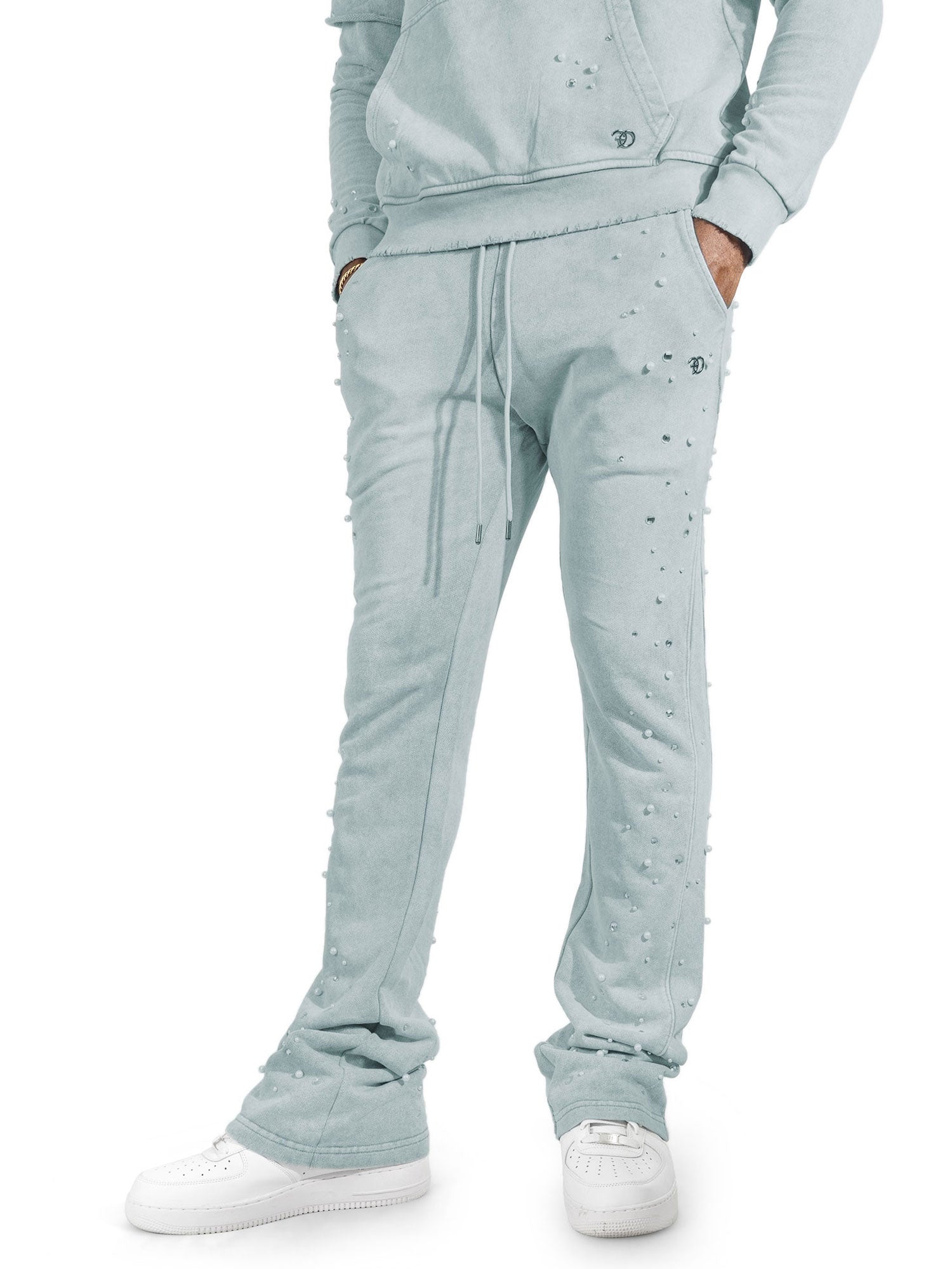F187 Bellucci Hoodie Set - Gray