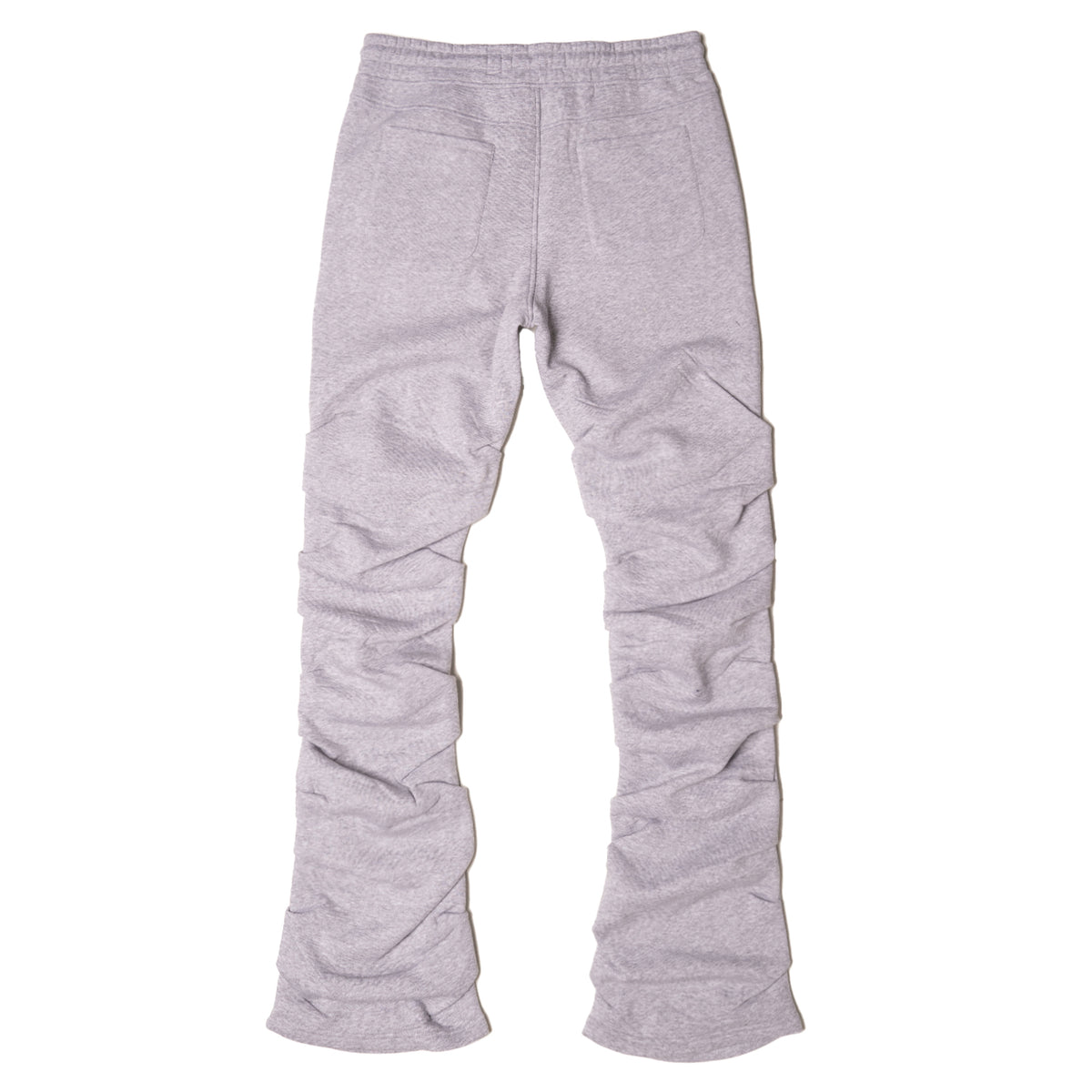 Makobi F6220 Malik Stacked Sweatpants in Gray, view 6