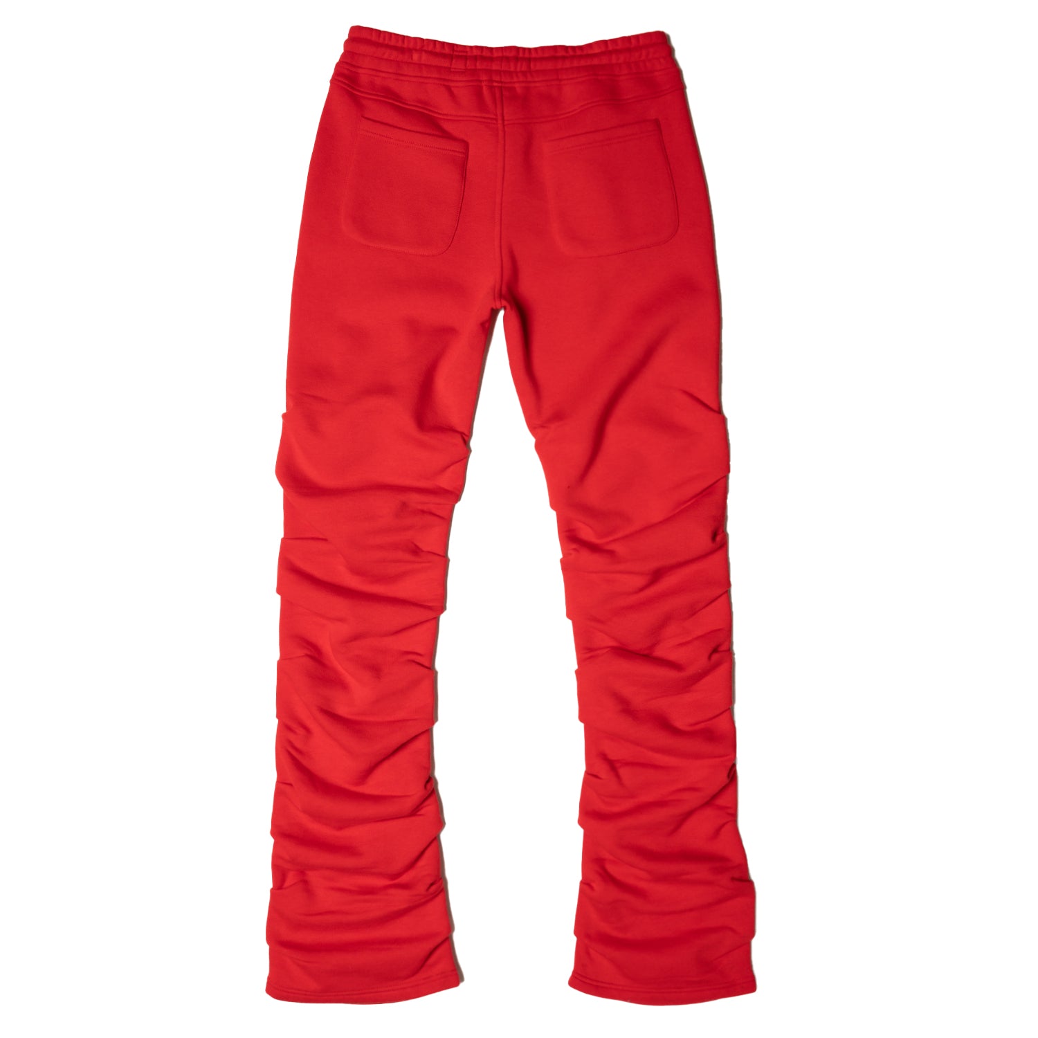 F6220 Malik Stacked Sweatpants - Red