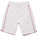 F678 Baroque Terry Shorts- White