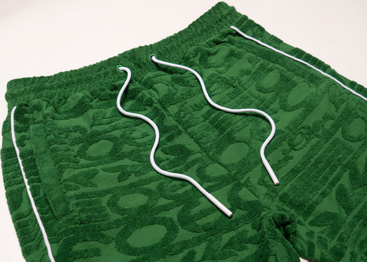 F628 "Aye ni Tirẹ" Tapestry Shorts - Black