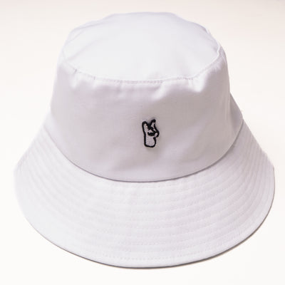 M002 Makobi Bucket Hat - White