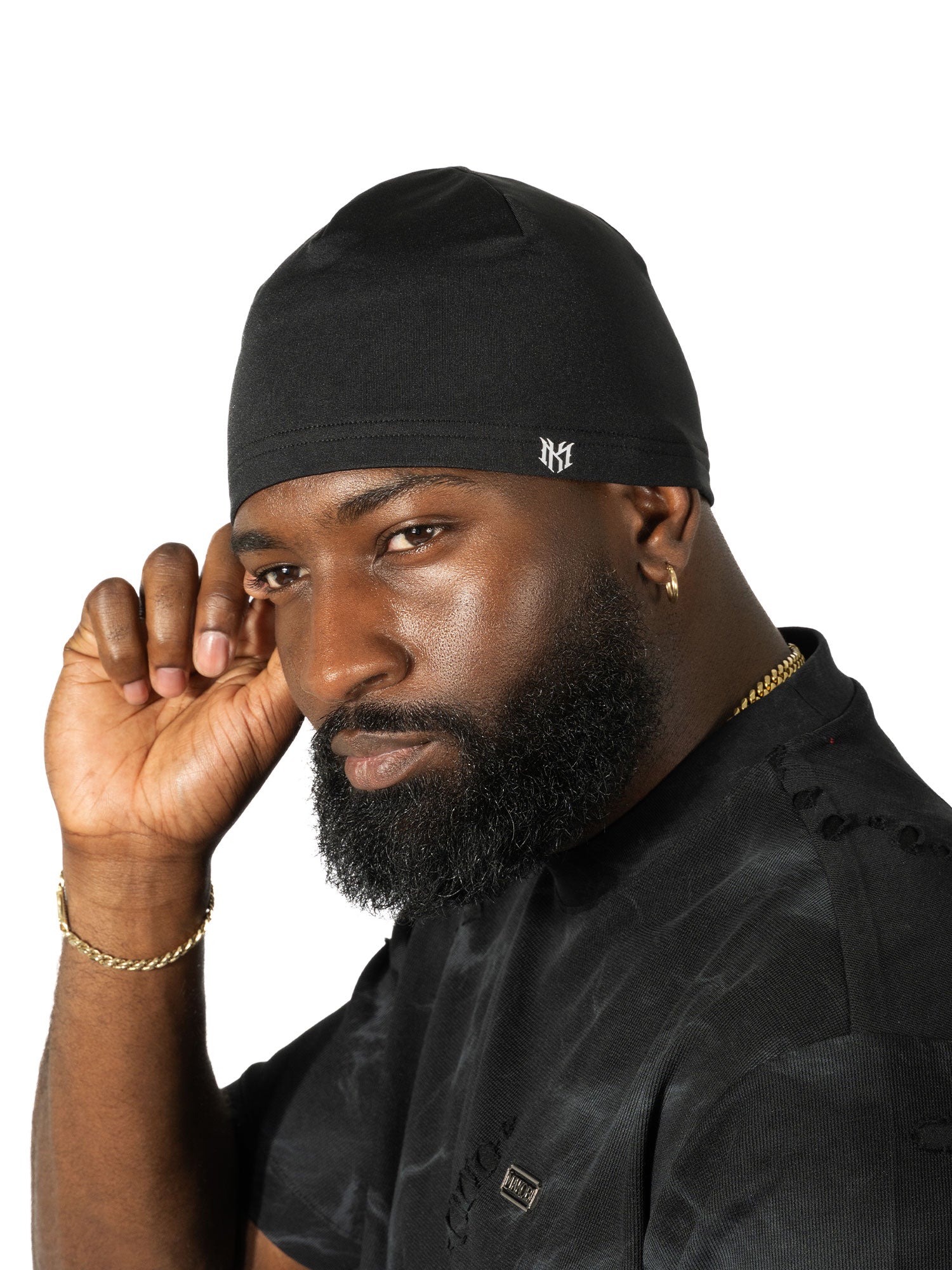 Hat | M010 Skully Beanie - Black