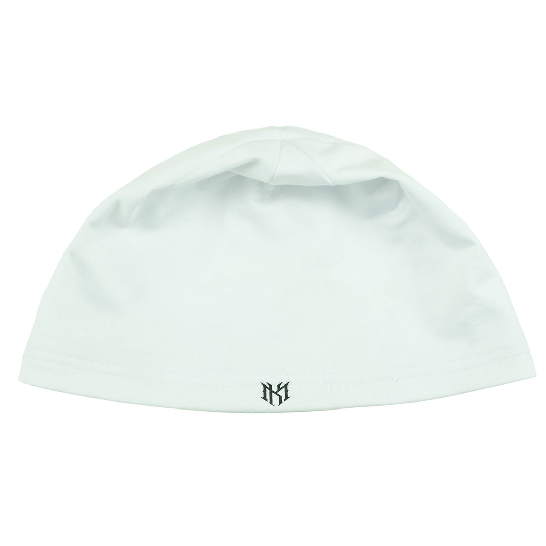 M010 Skully Beanie - White – Makobi Jeans USA