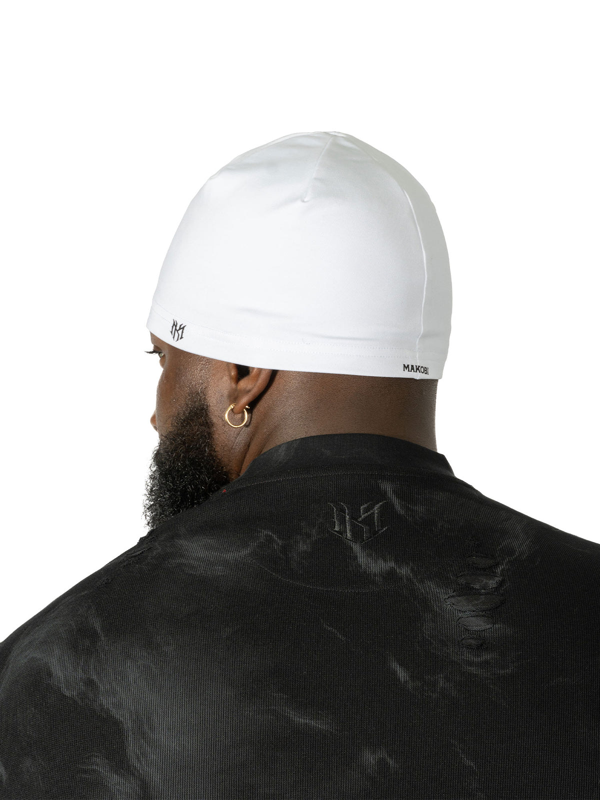 M010 Skully Beanie - White