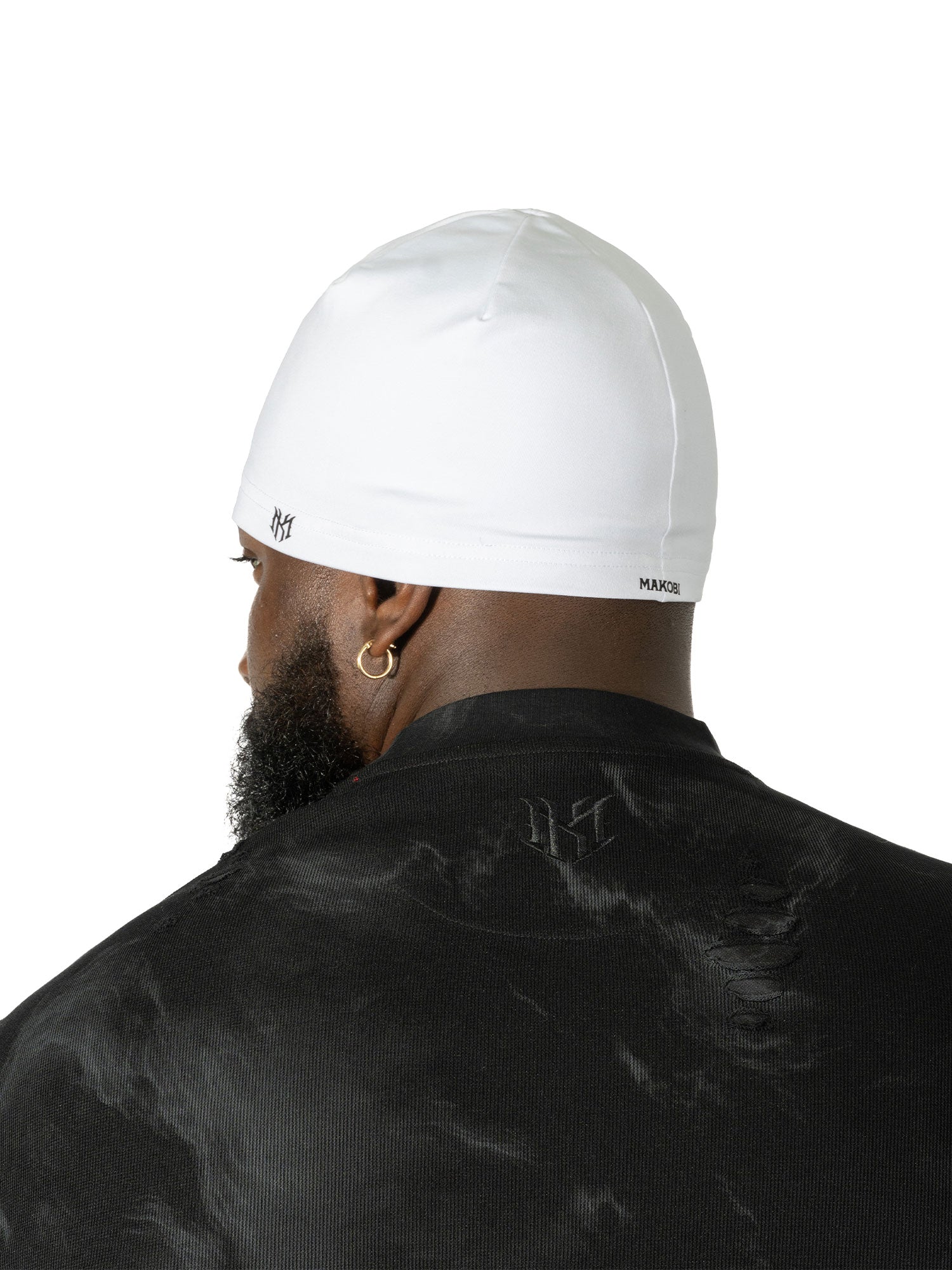 M010 Skully Beanie - White