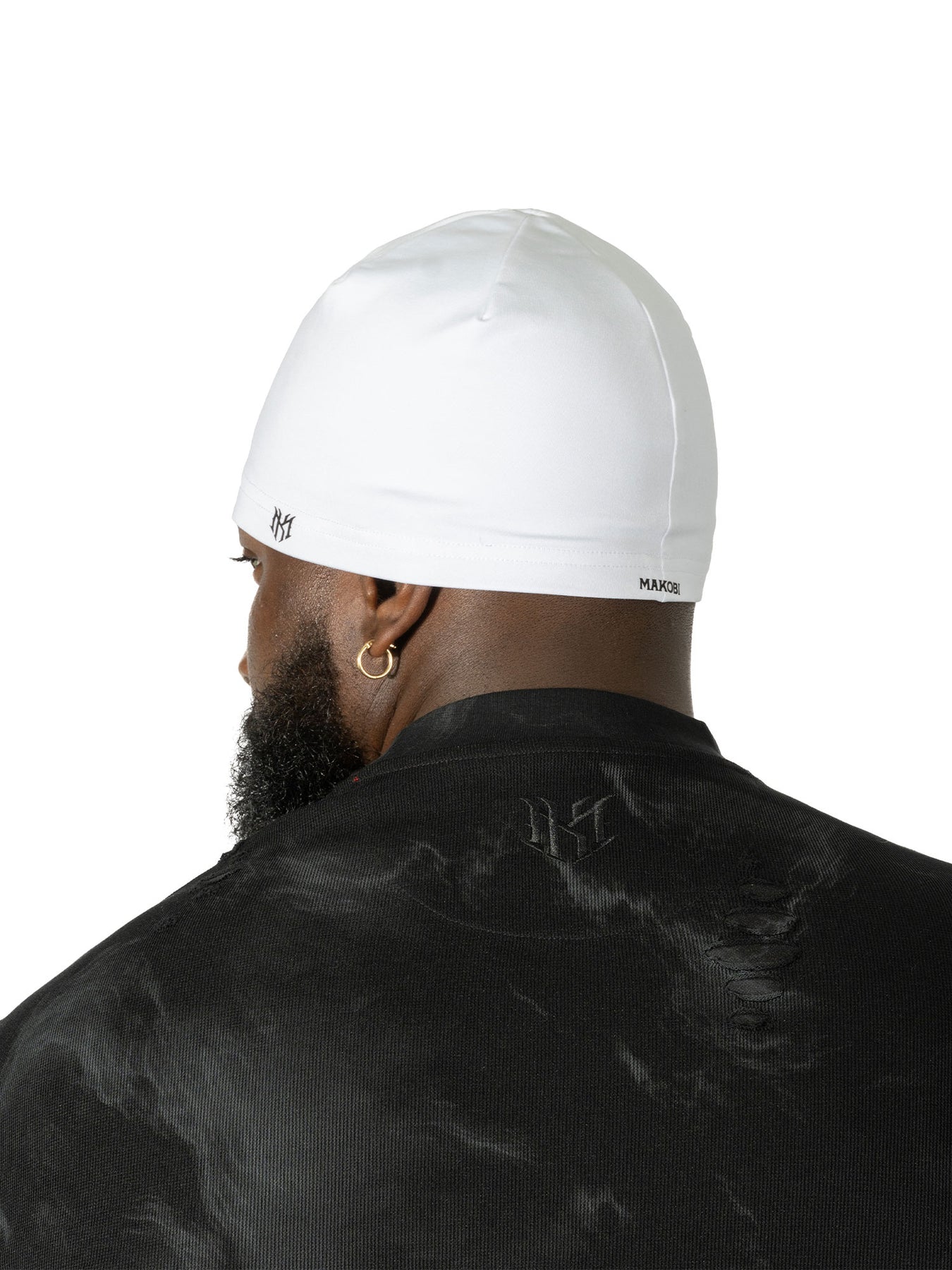 M010 Skully Beanie - White