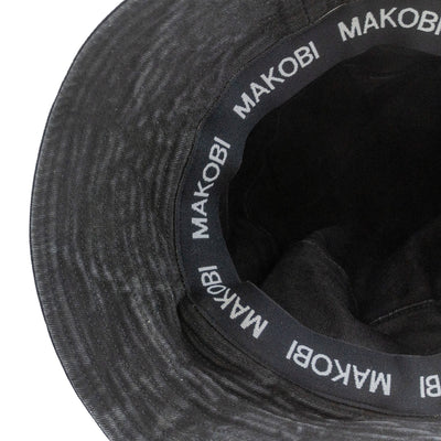 Hat | M016 Rinaldi Denim Bucket Hat - Black