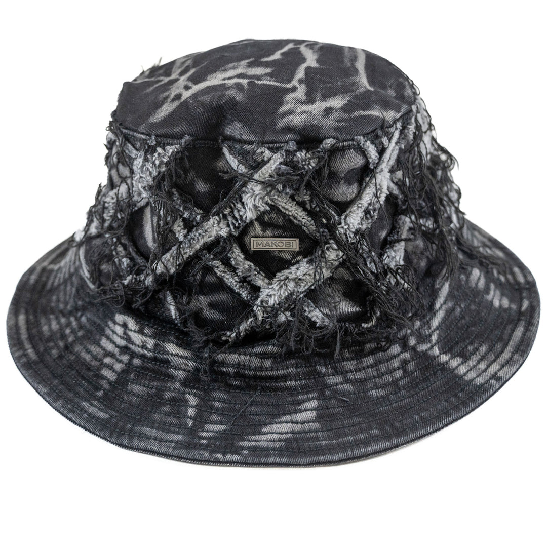 Hat | M016 Rinaldi Denim Bucket Hat - Black