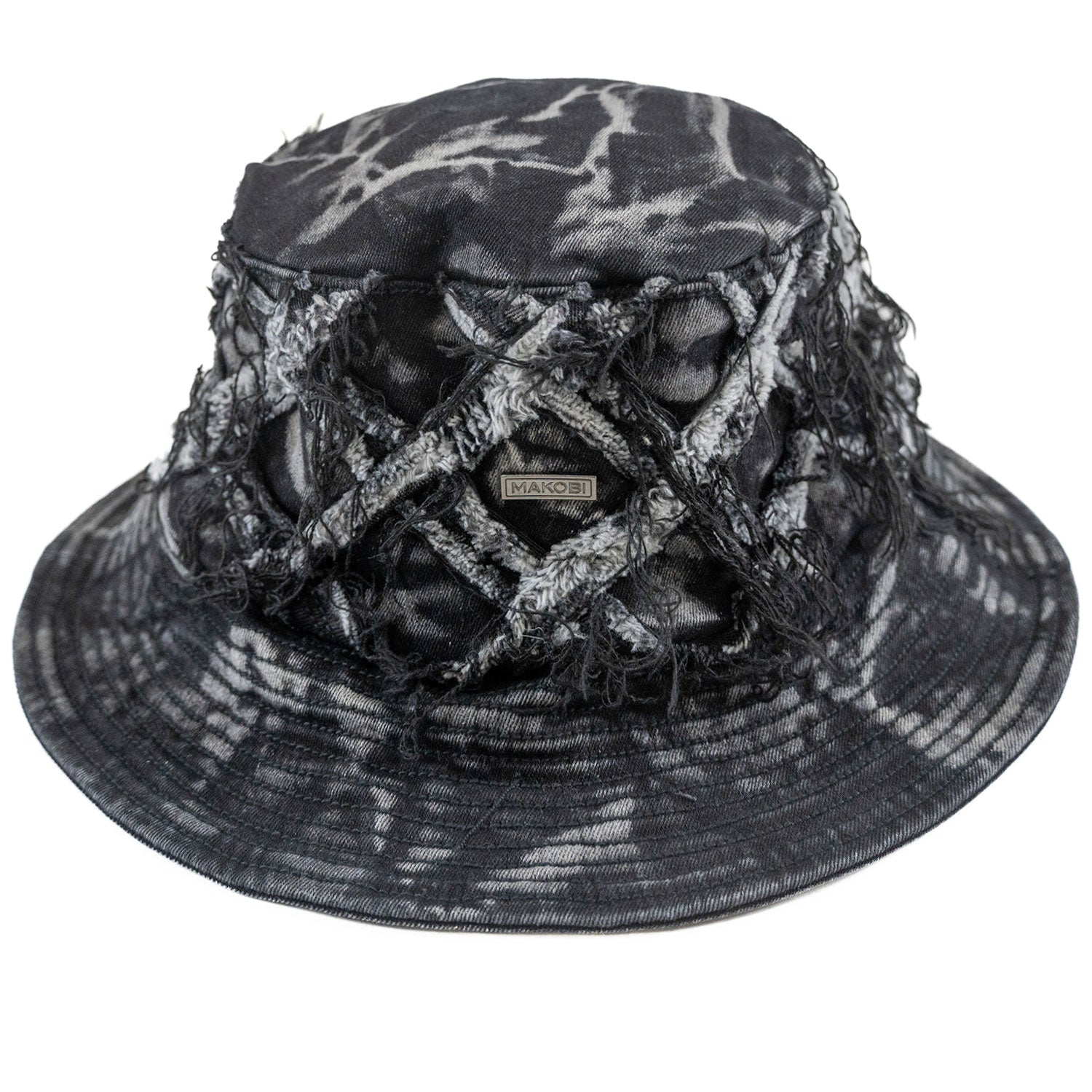 M016 Rinaldi Denim Bucket Hat - Black