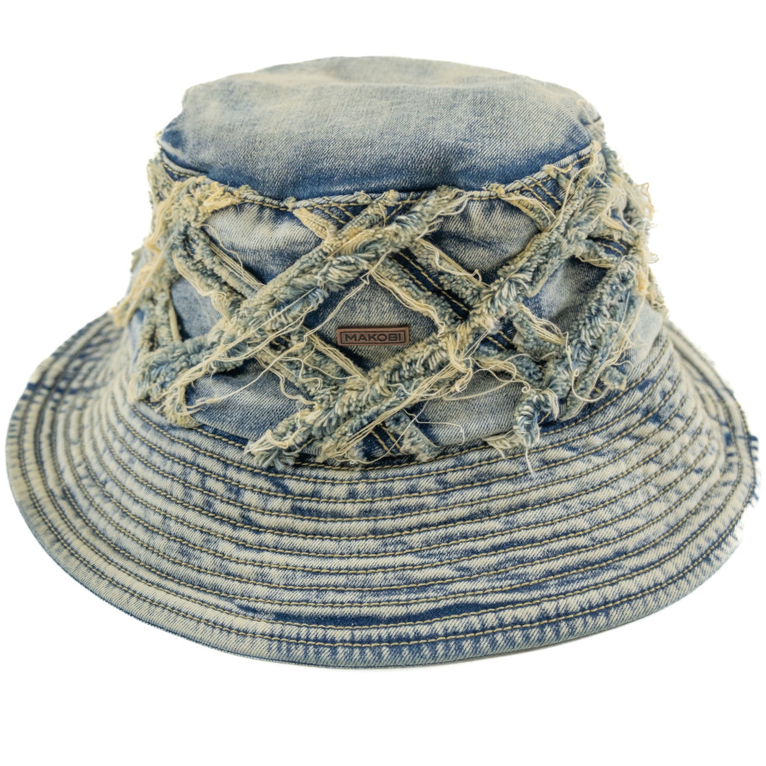 Hat | M016 Rinaldi Denim Bucket Hat - Dirt